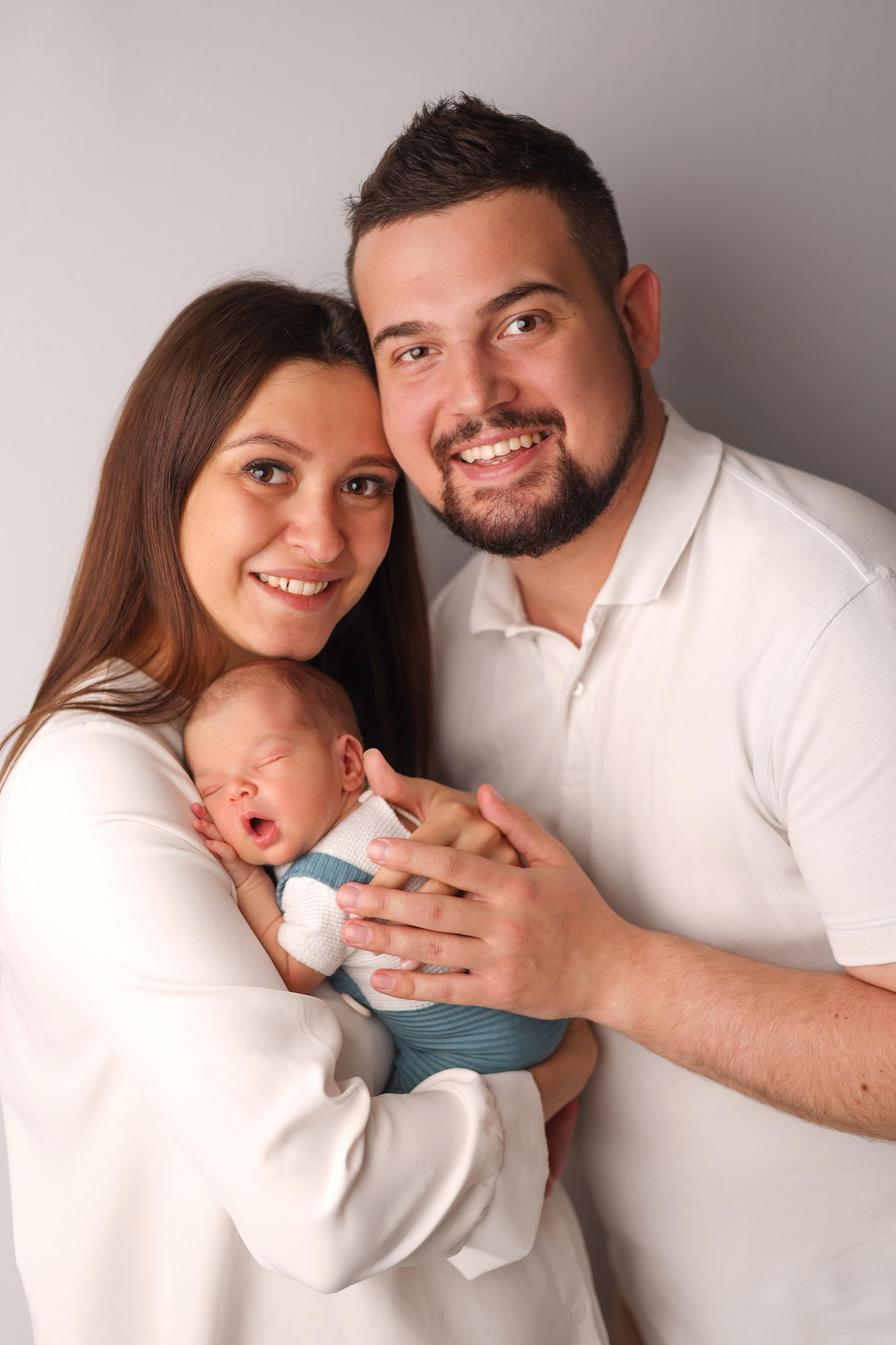 Ньюборн фотосессия Мишеньки. Фотограф новорожденных Москва. Ньюборн фотограф Москва