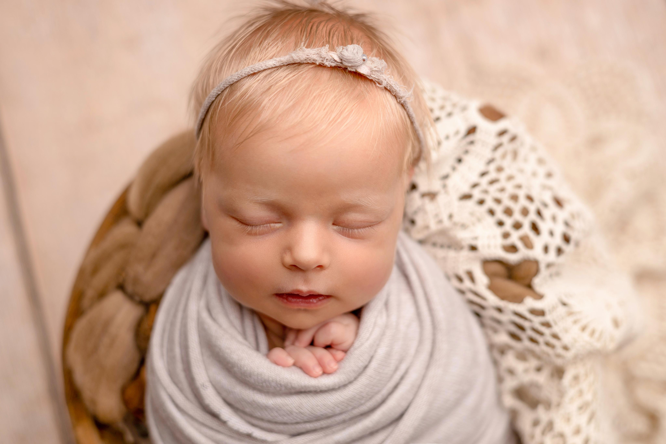 Фотосъемка новорожденной девочки Вероники. Фотограф новорожденных Москва. Ньюборн фотограф Москва