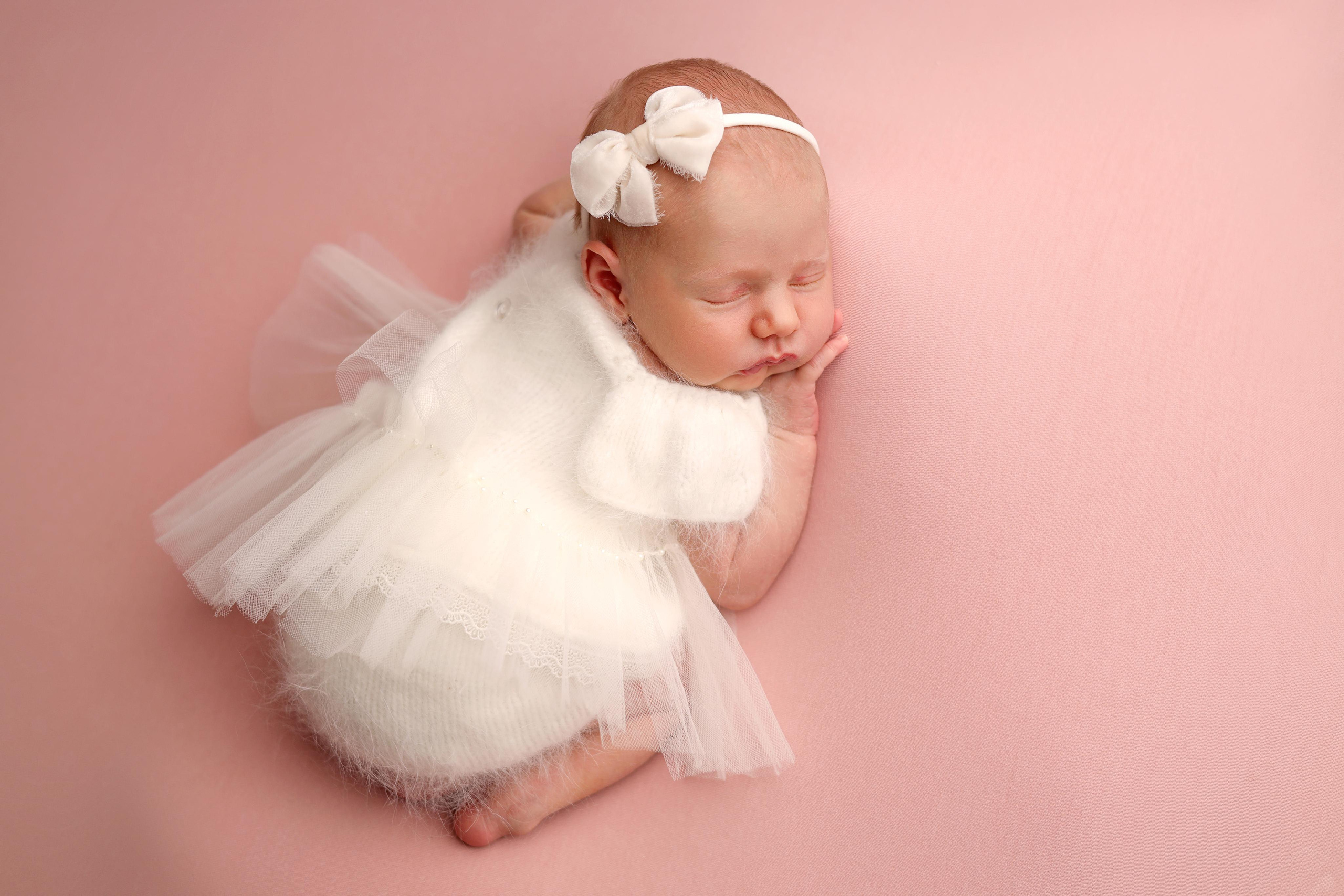 Ньюборн съемка Таисии. Фотограф новорожденных Москва. Ньюборн фотограф Москва