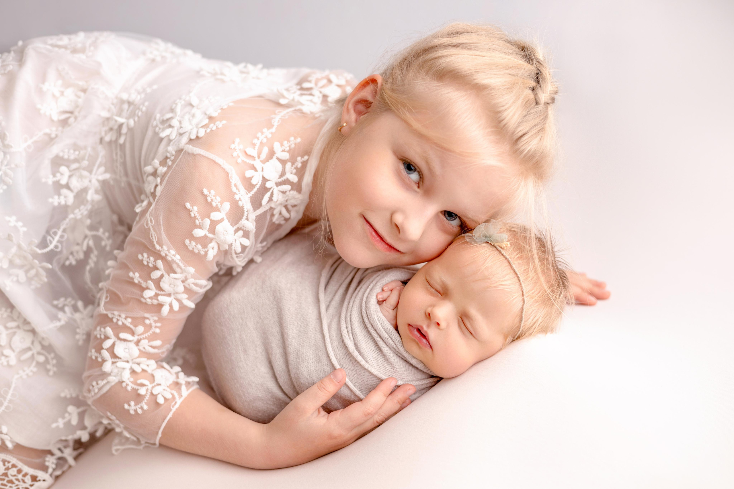 Фотосъемка новорожденной девочки Вероники. Фотограф новорожденных Москва. Ньюборн фотограф Москва