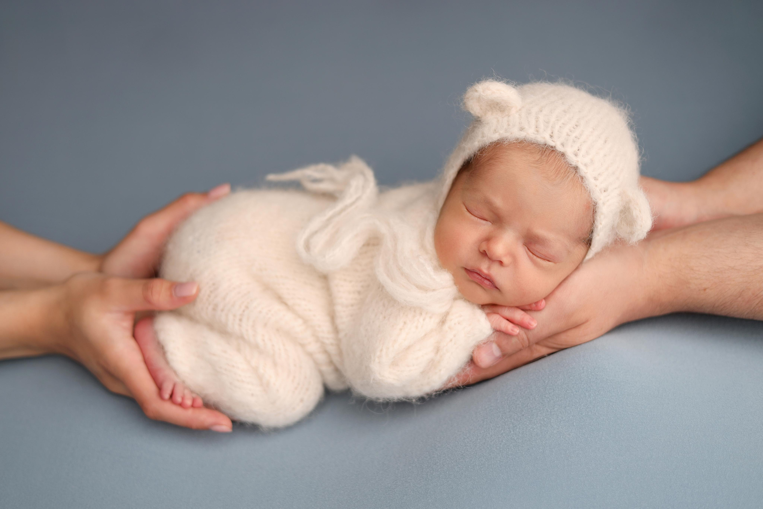 Ньюборн фотосессия Мишеньки. Фотограф новорожденных Москва. Ньюборн фотограф Москва