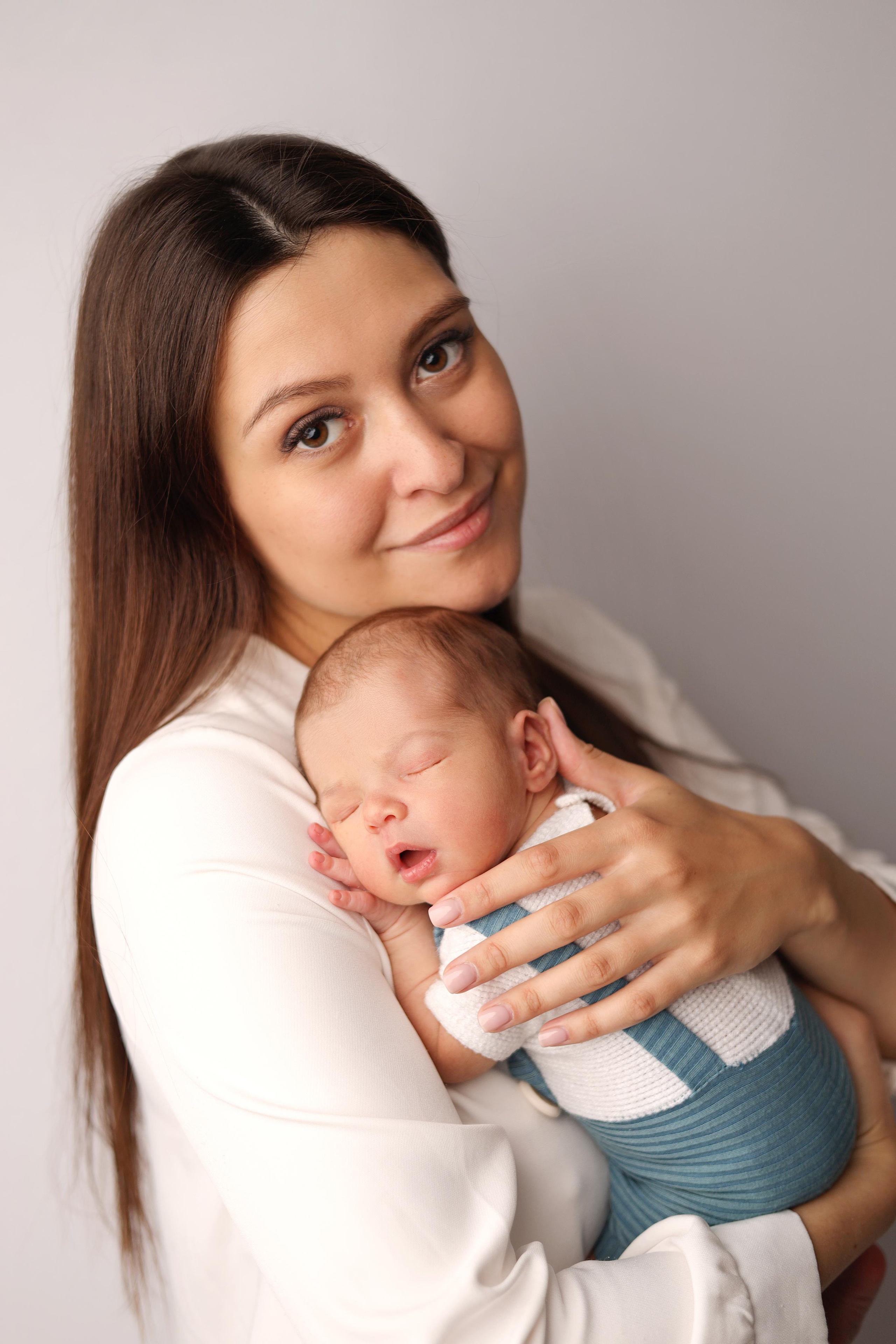 Ньюборн фотосессия Мишеньки. Фотограф новорожденных Москва. Ньюборн фотограф Москва