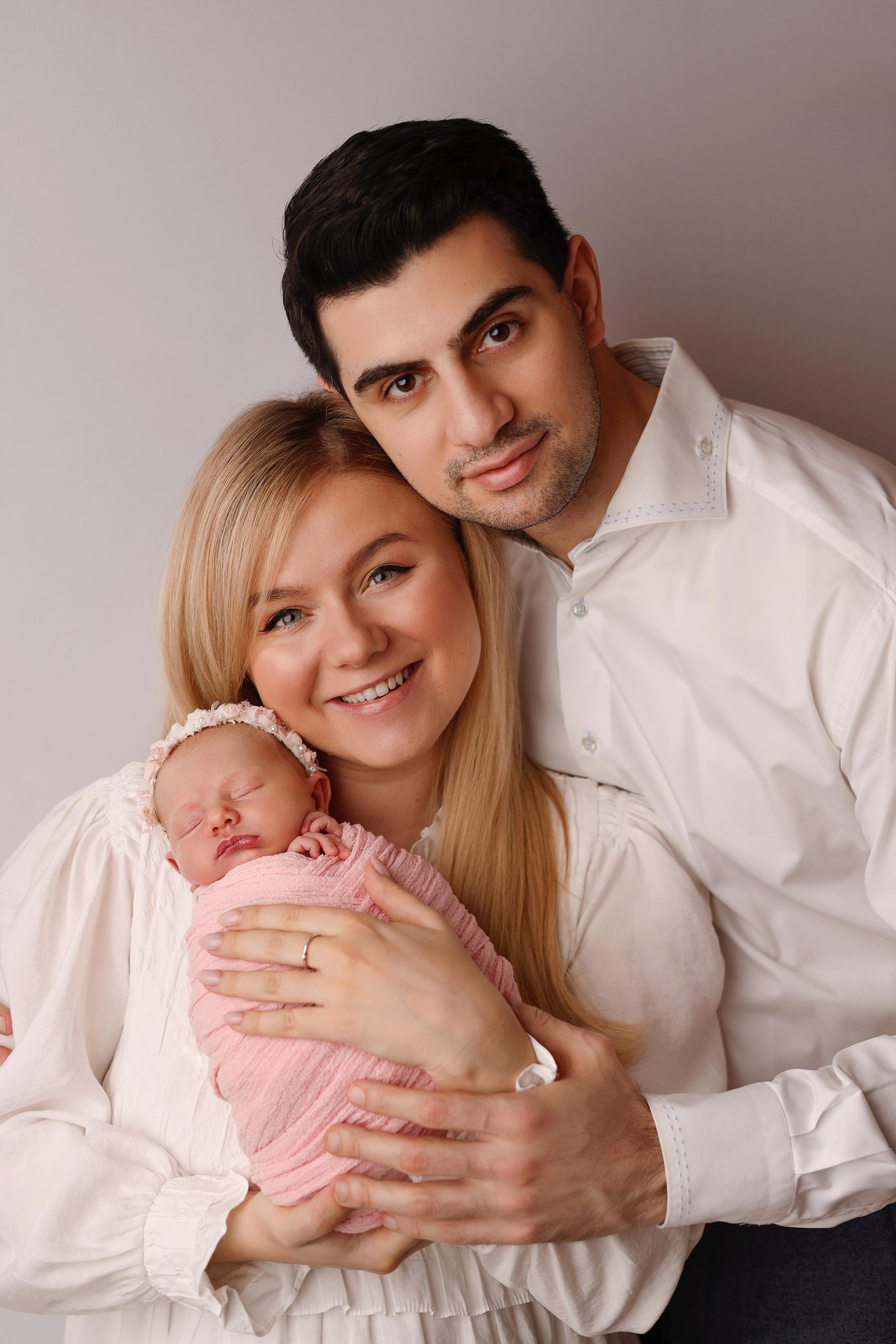 Ньюборн съемка Таисии. Фотограф новорожденных Москва. Ньюборн фотограф Москва