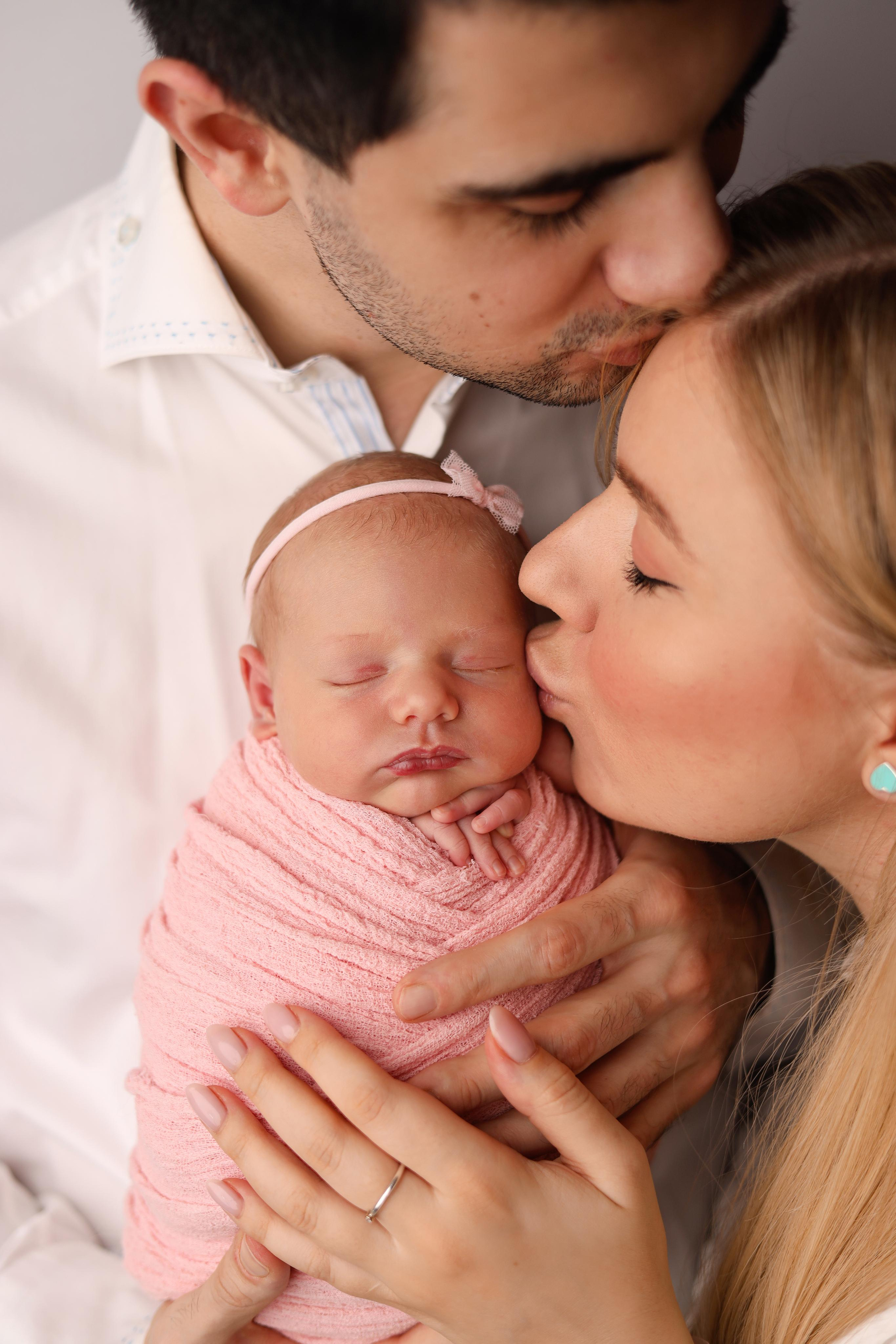 Ньюборн съемка Таисии. Фотограф новорожденных Москва. Ньюборн фотограф Москва