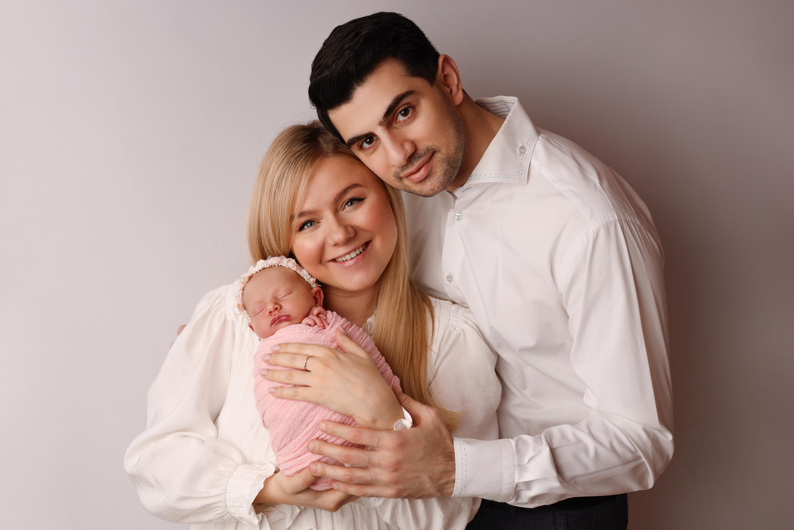 Ньюборн съемка Таисии. Фотограф новорожденных Москва. Ньюборн фотограф Москва