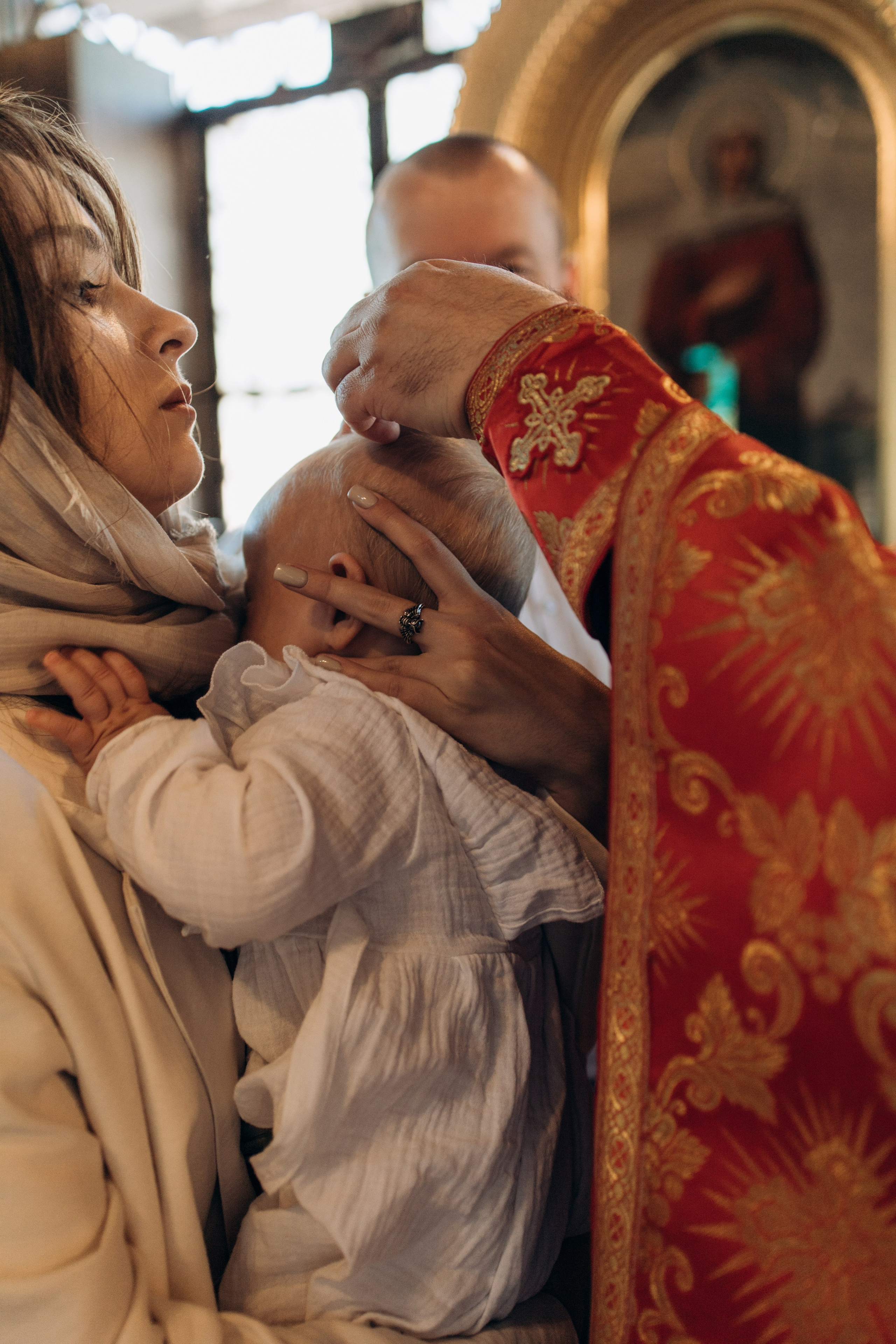 Крещение. Самый теплый фотограф в Краснодаре Рябоконь Ксения