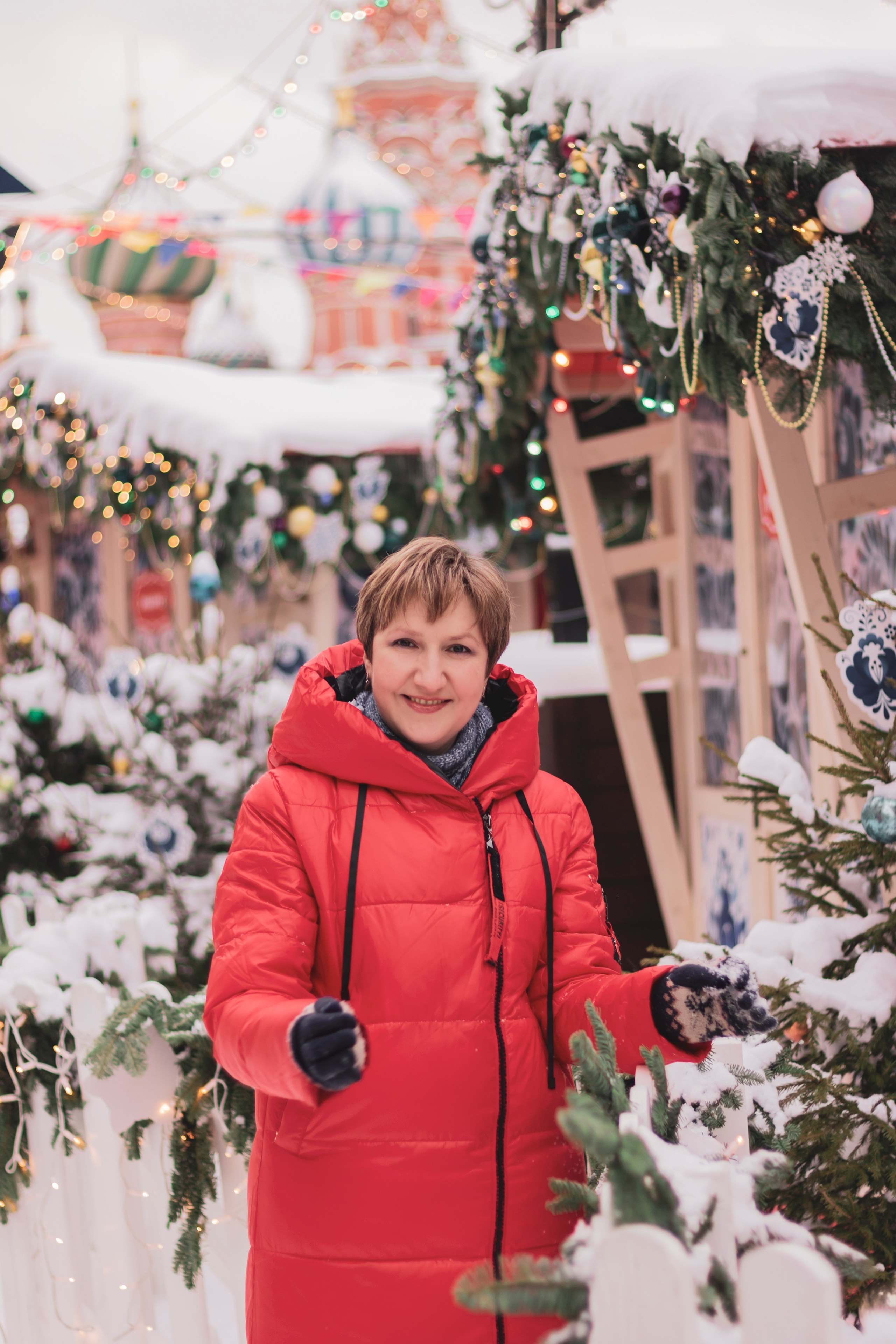 Зимние фотопрогулки по Красной площади. Семейный и детский фотограф в Москве и Можайске Мария Бочкарева
