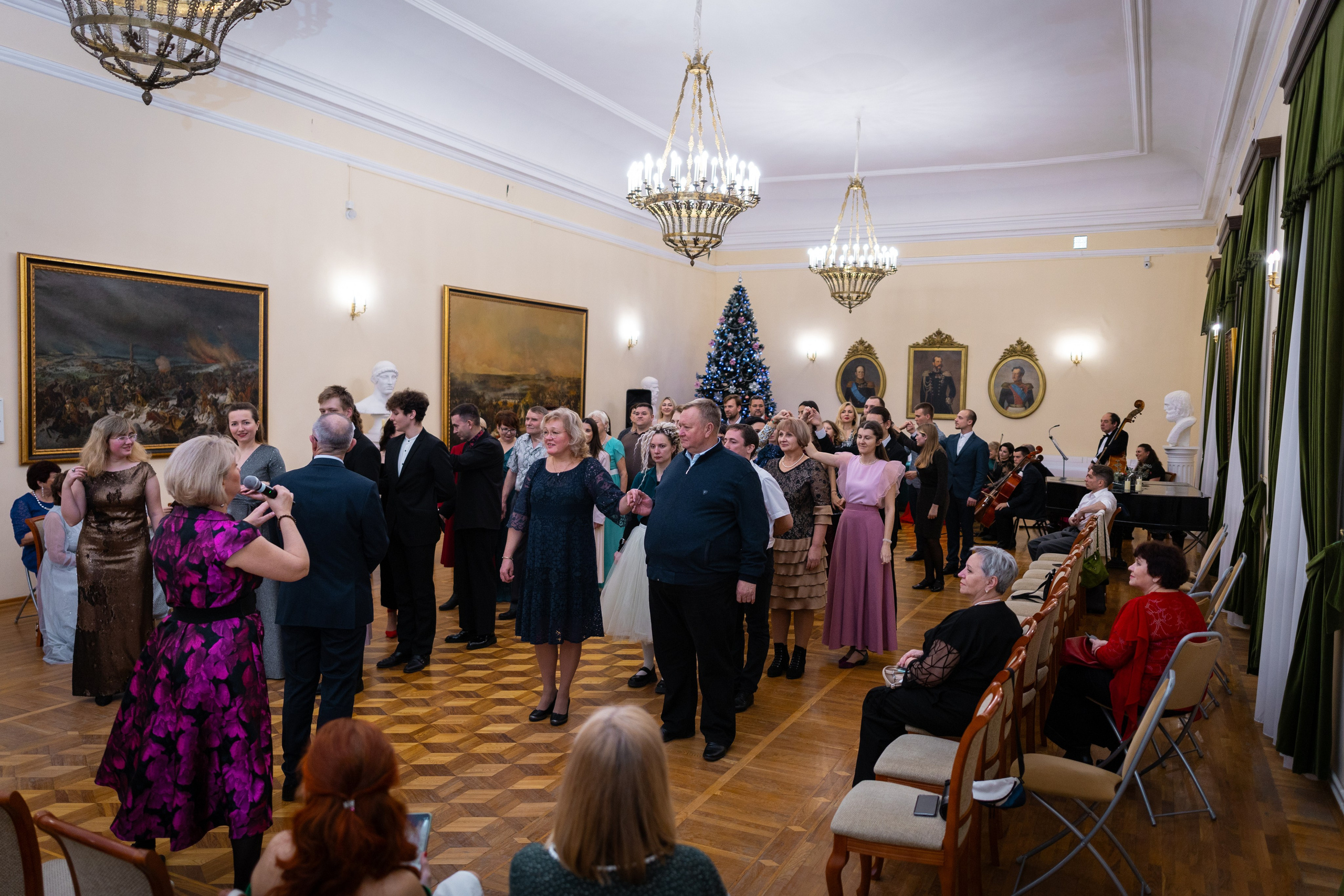 Новогодний бал в музее А. П. Чехова. Фотограф Наталья Матвеева