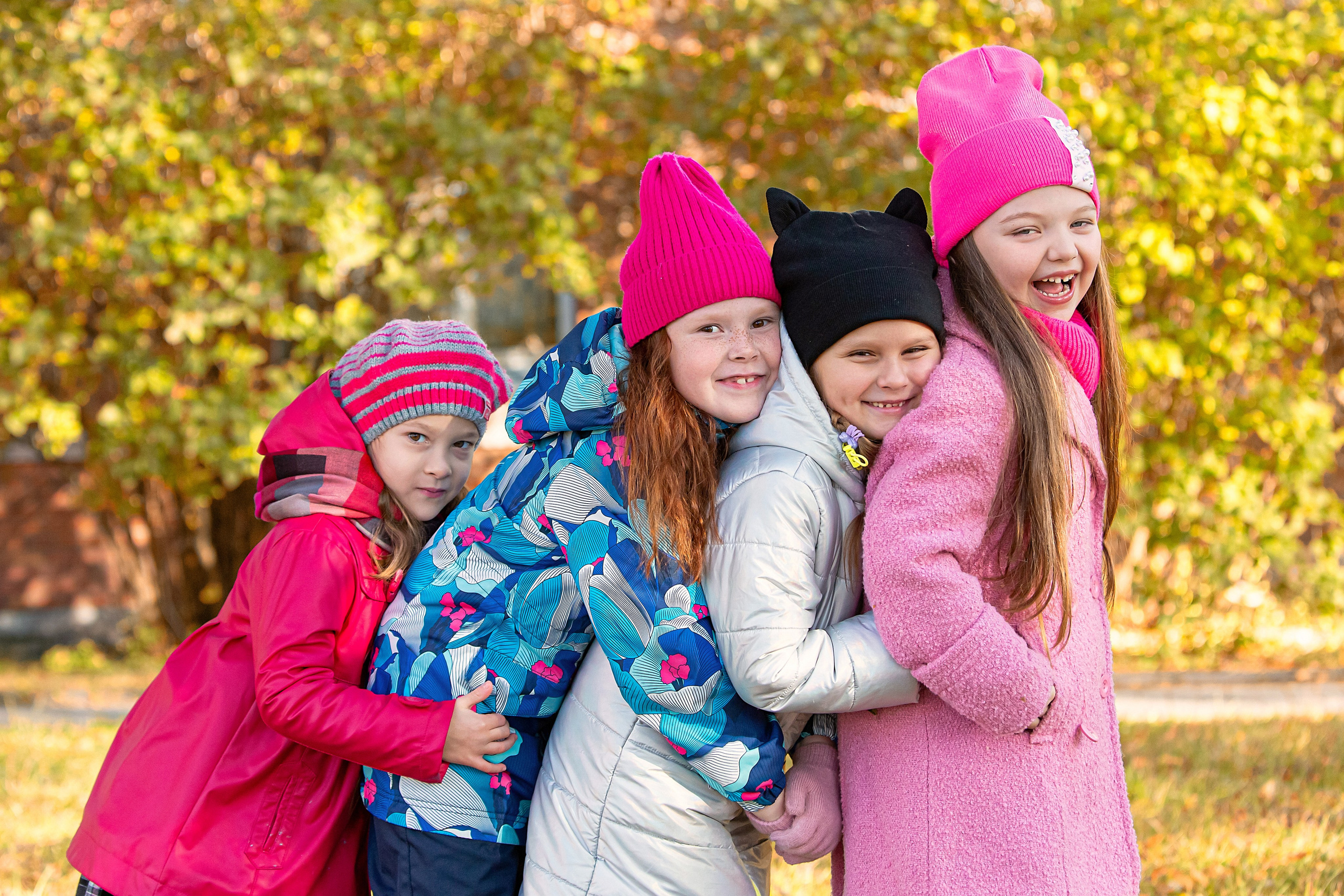 Осень в детском саду. Свадебный, семейный, детский фотограф в Санкт-Петербурге