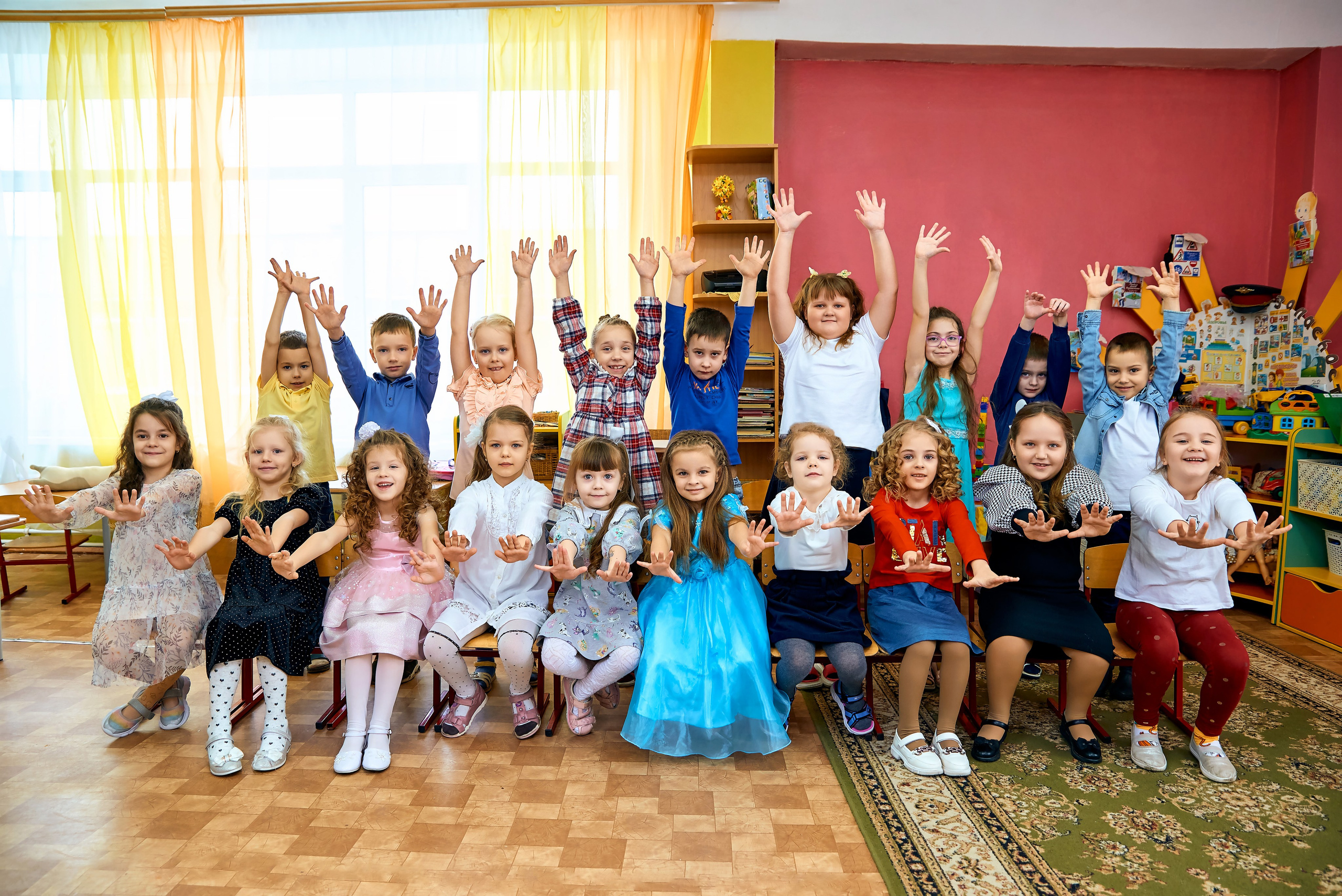 Подготовительная группа А Детский сад № 83 выпуск 2024. Фотограф в Орле Павел Черкасов