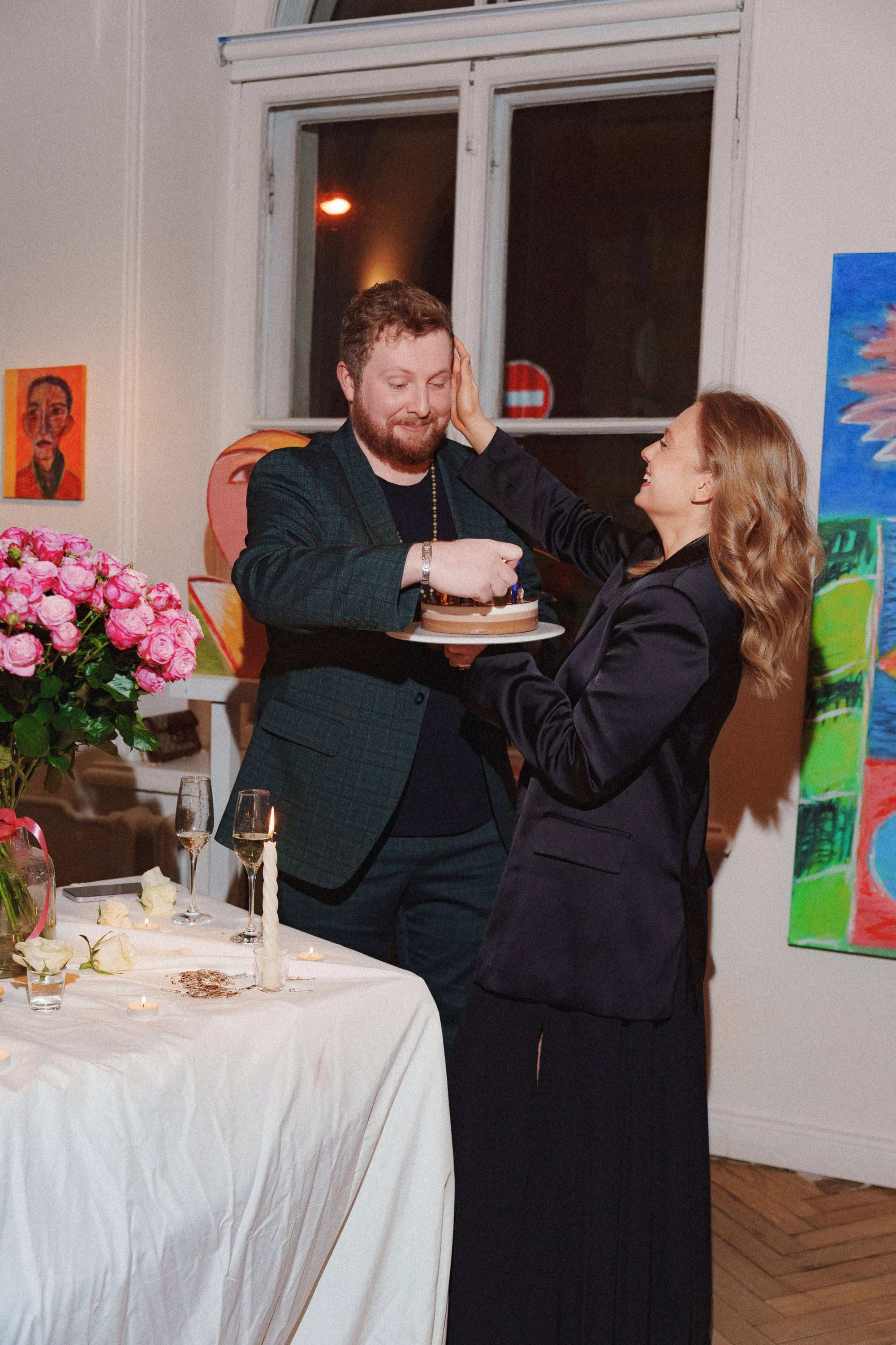 NASTYA CHELSEA Birthday in the gallery EGGZ. Андрей Цветков — репортажный, свадебный и портретный фотограф в Санкт-Петербурге