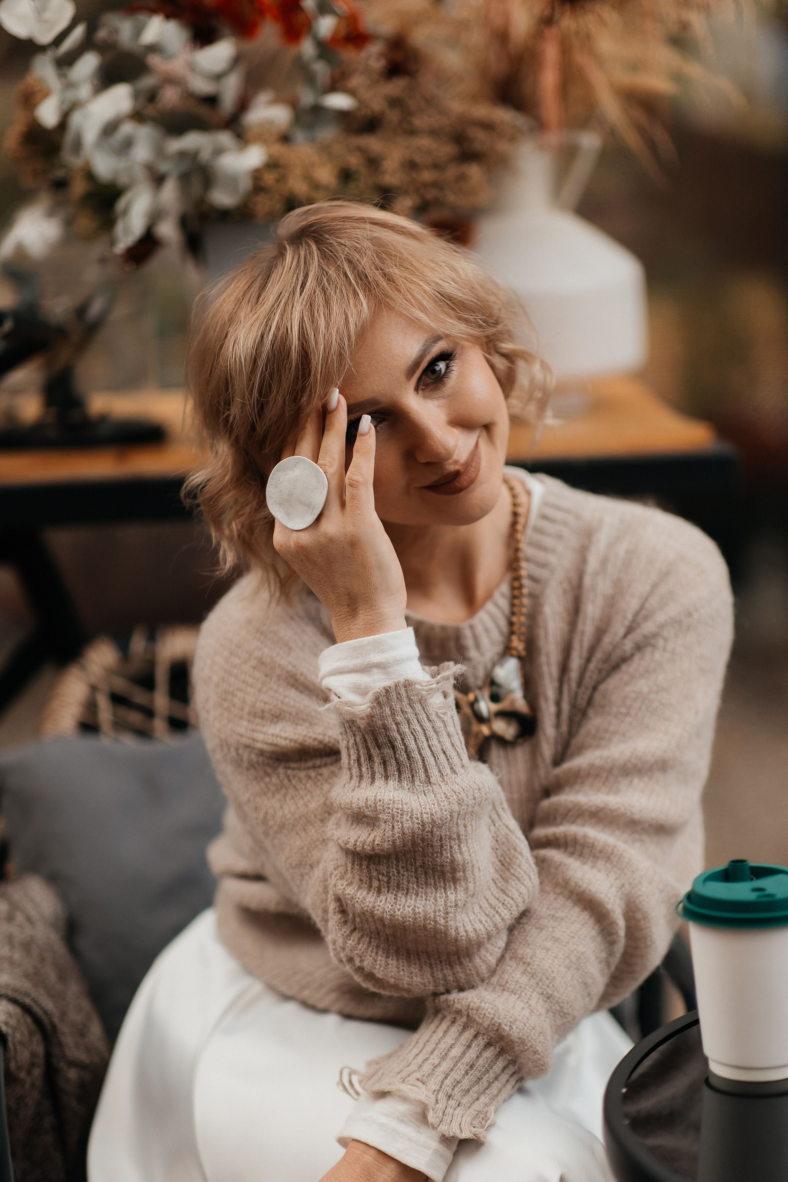 Маша и осень