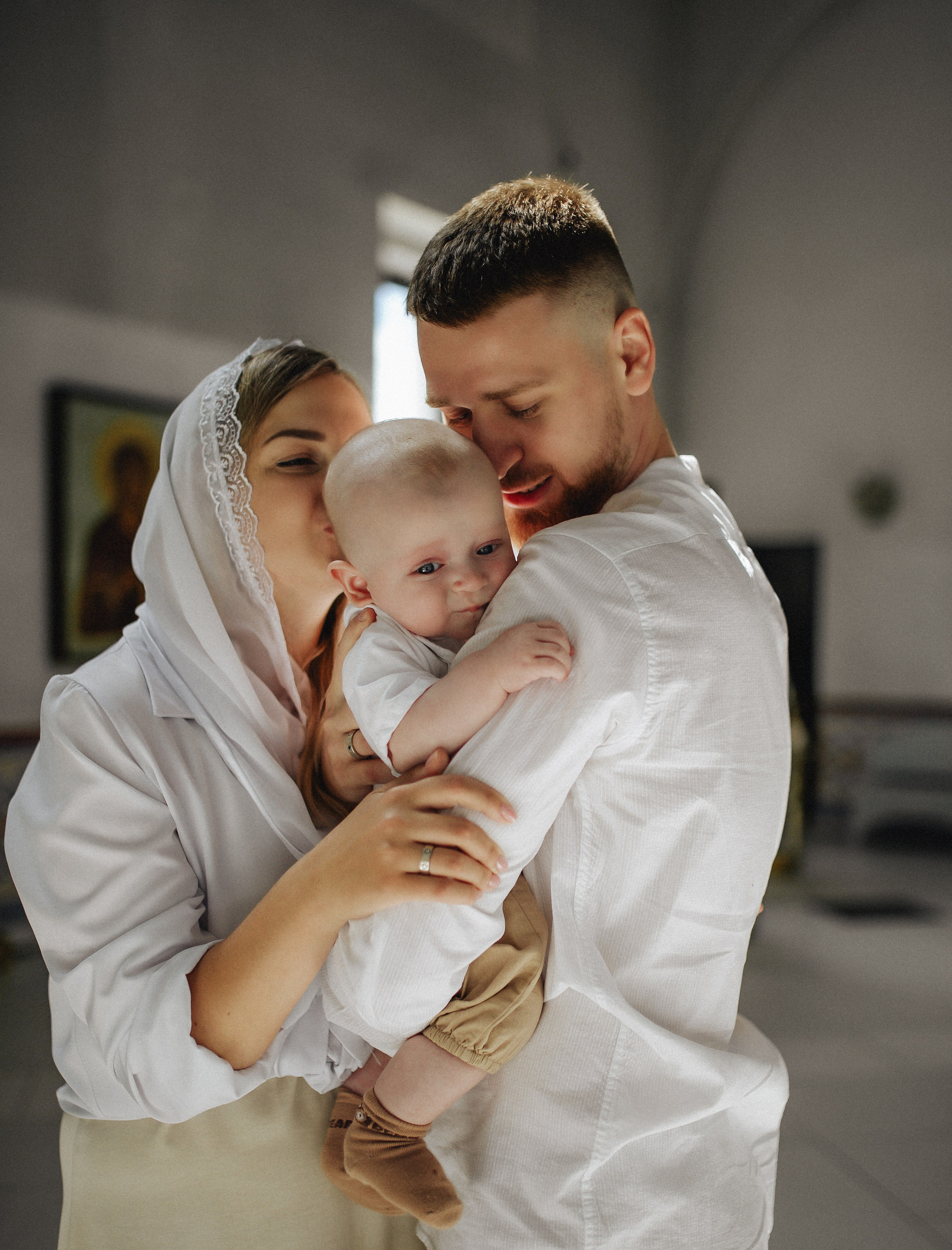 Таинство Крещения Артемия. Фотограф в Москве Алёна Гладкова