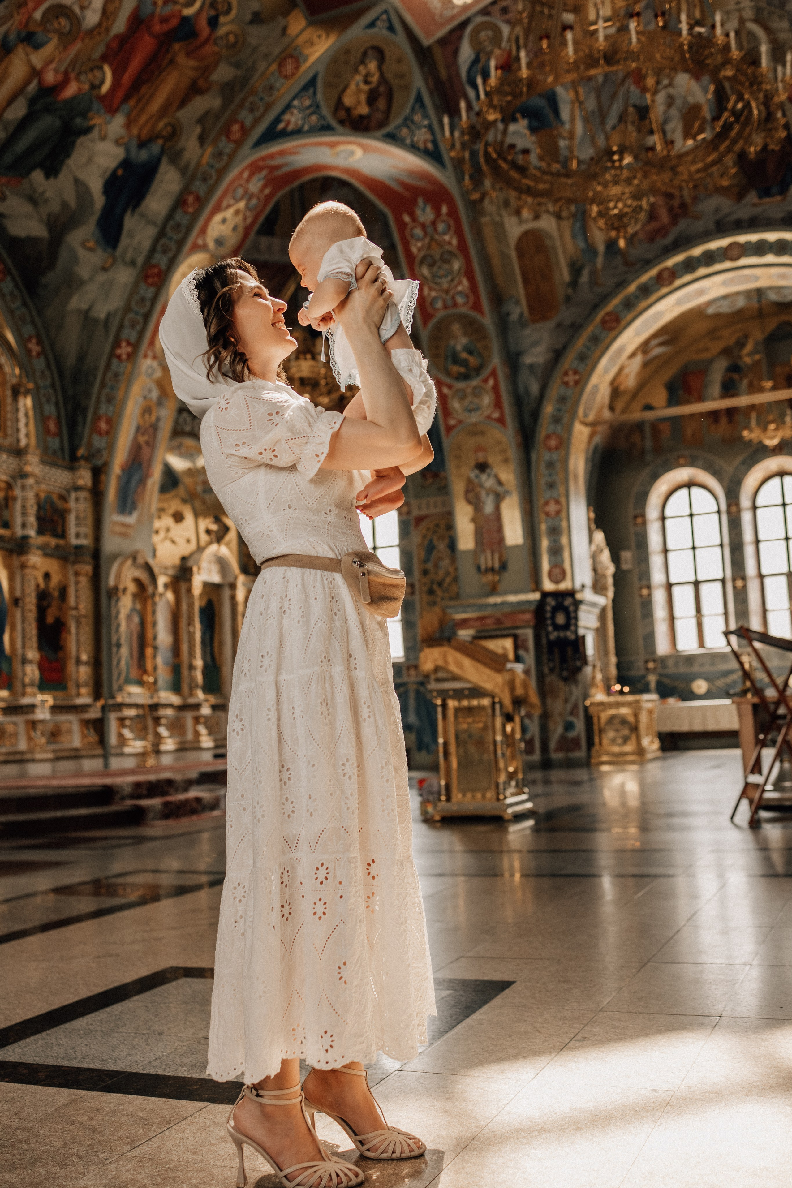 Съемка крещения в Воронеже, фотосессия крещения
