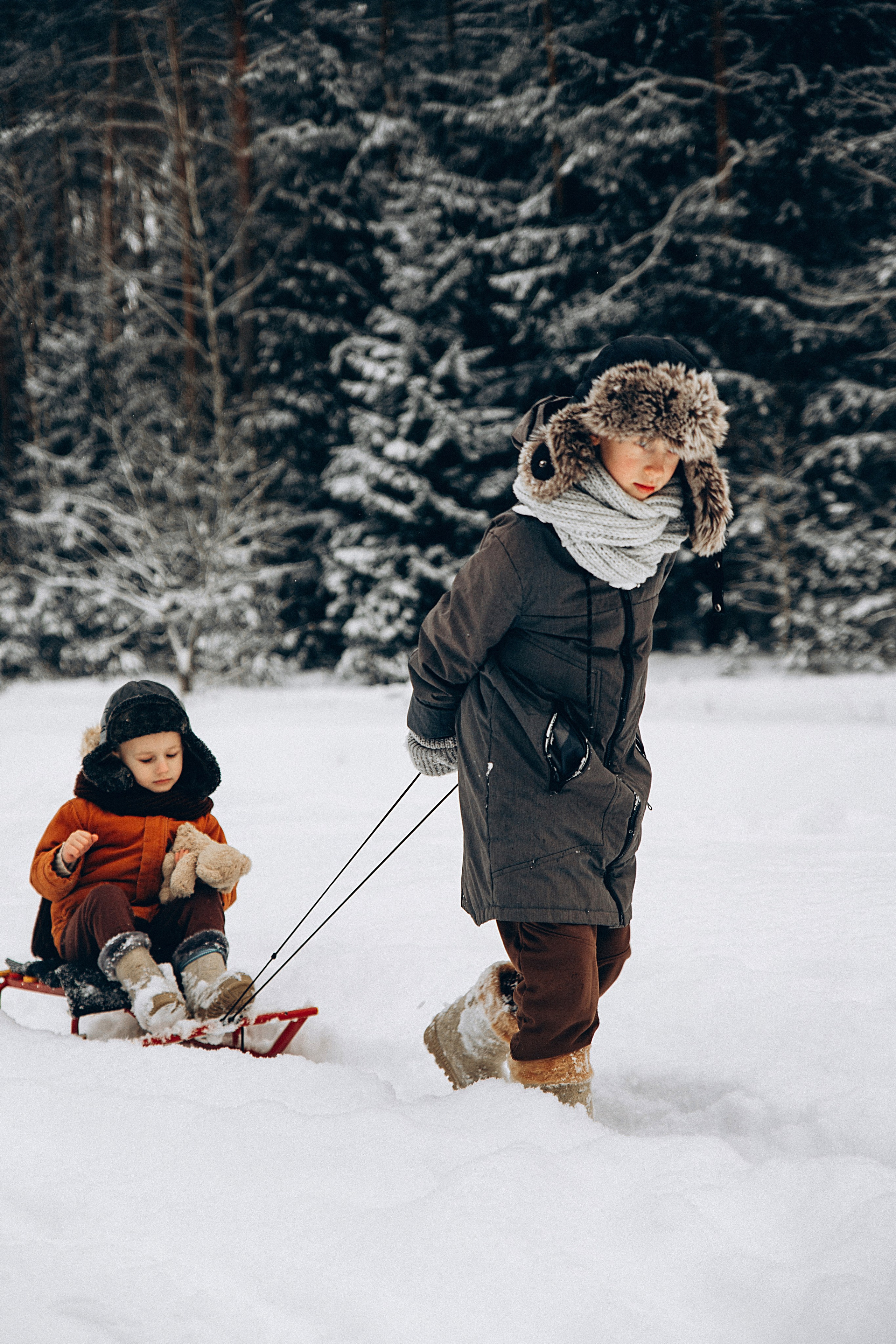 Зимние радости. Репортажный и детский фотограф в Минске