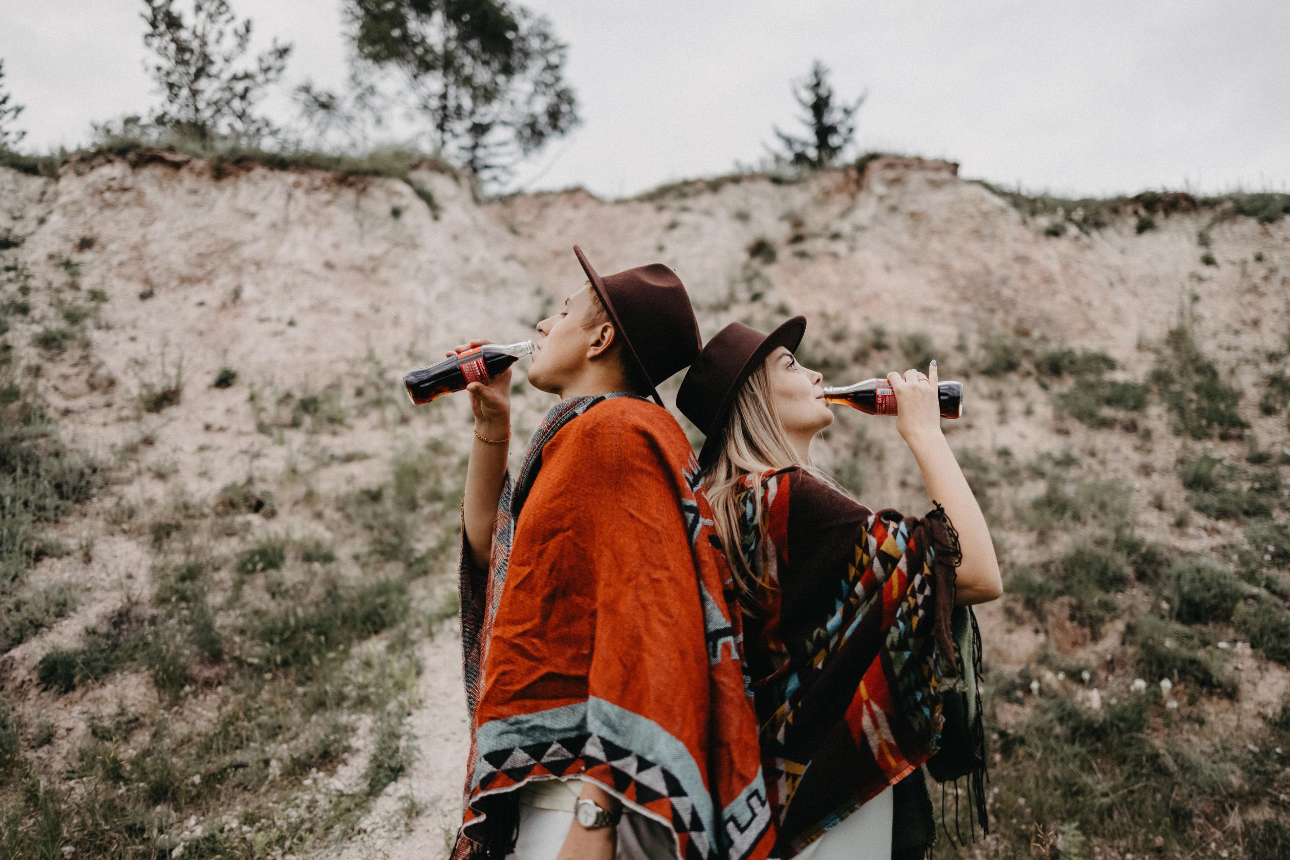 Природная фотосессия в полях и на обрыве в Красноярске. Свадебный фотограф-видеограф в Красноярске Евгений Константинопольский