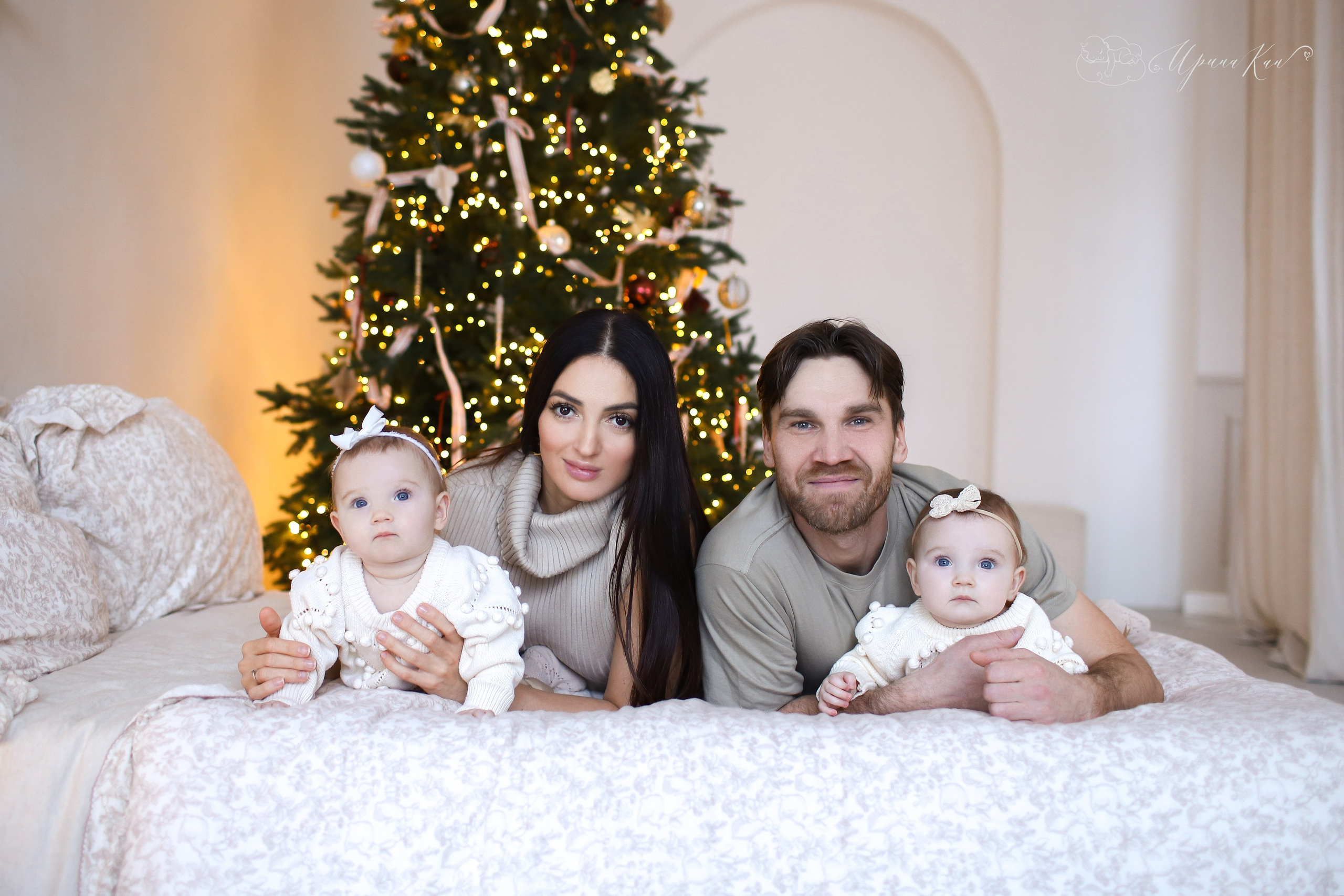 Новогодние фотосессии. Ирина Кан Фотограф новорожденных в Екатеринбурге