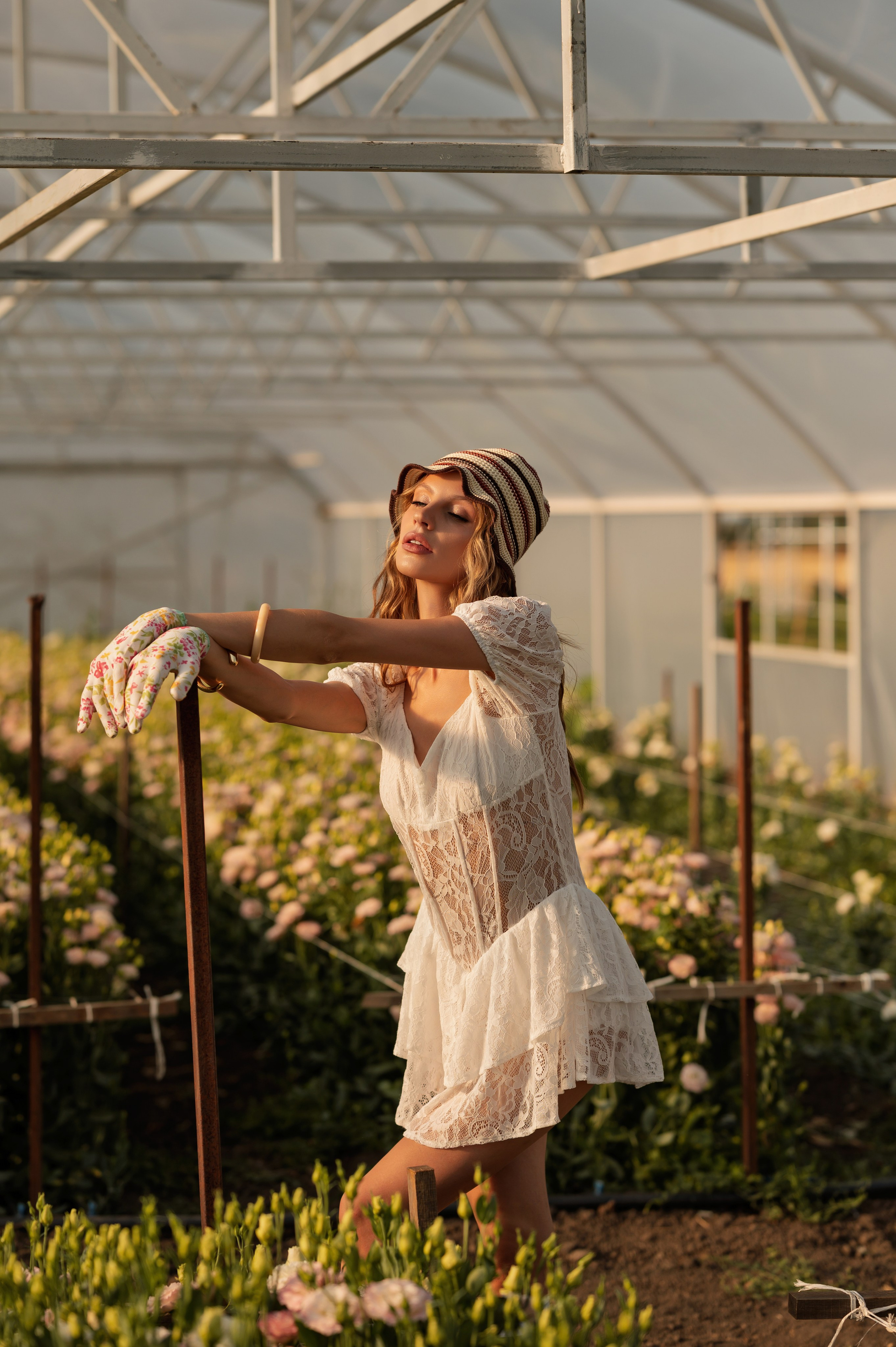 Диана в теплице. Фотограф в Краснодаре Скубицкая Альбина