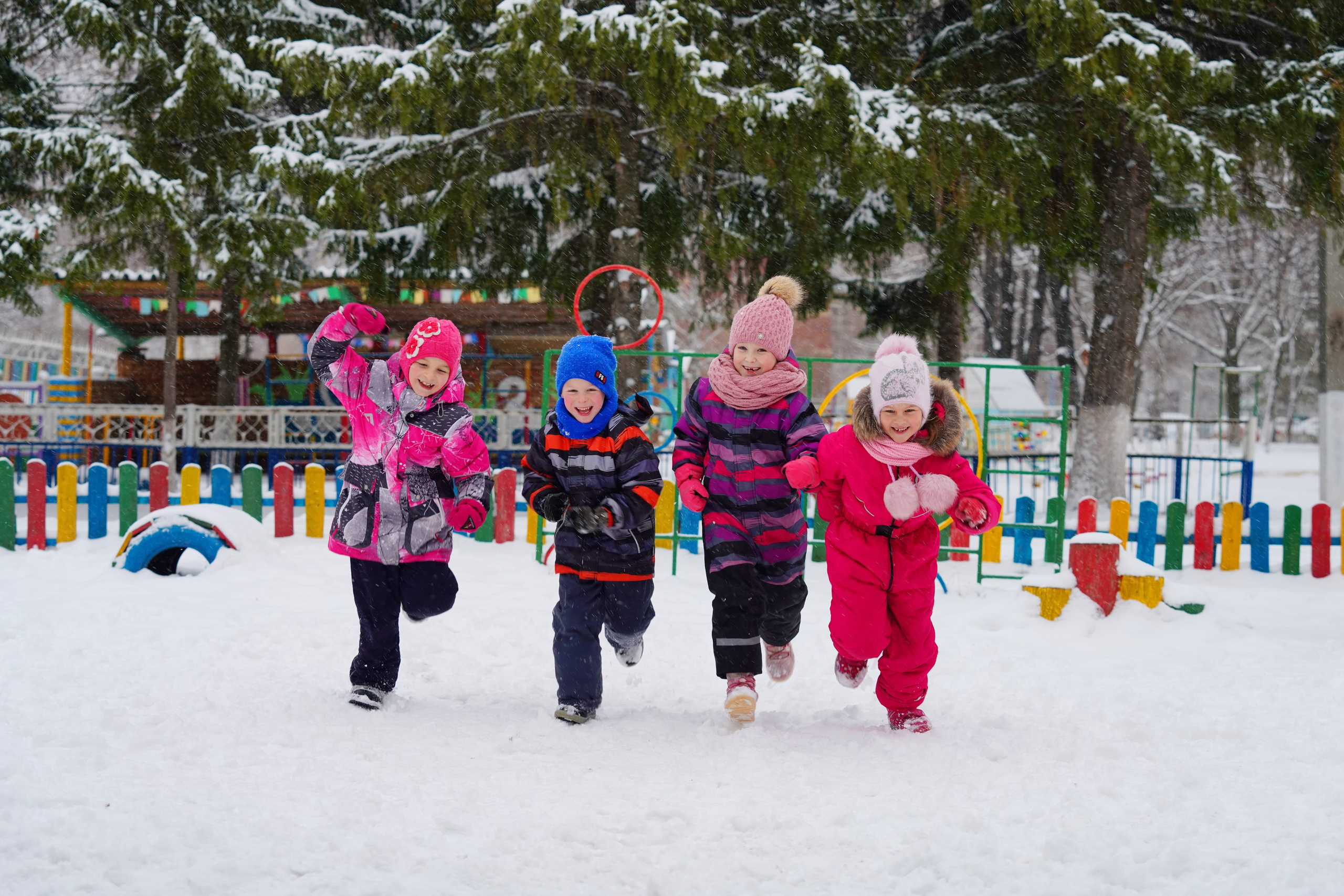 Садик (зима). Современные выпускные альбомы. Мы делаем не просто альбомы, а стильные фотокниги