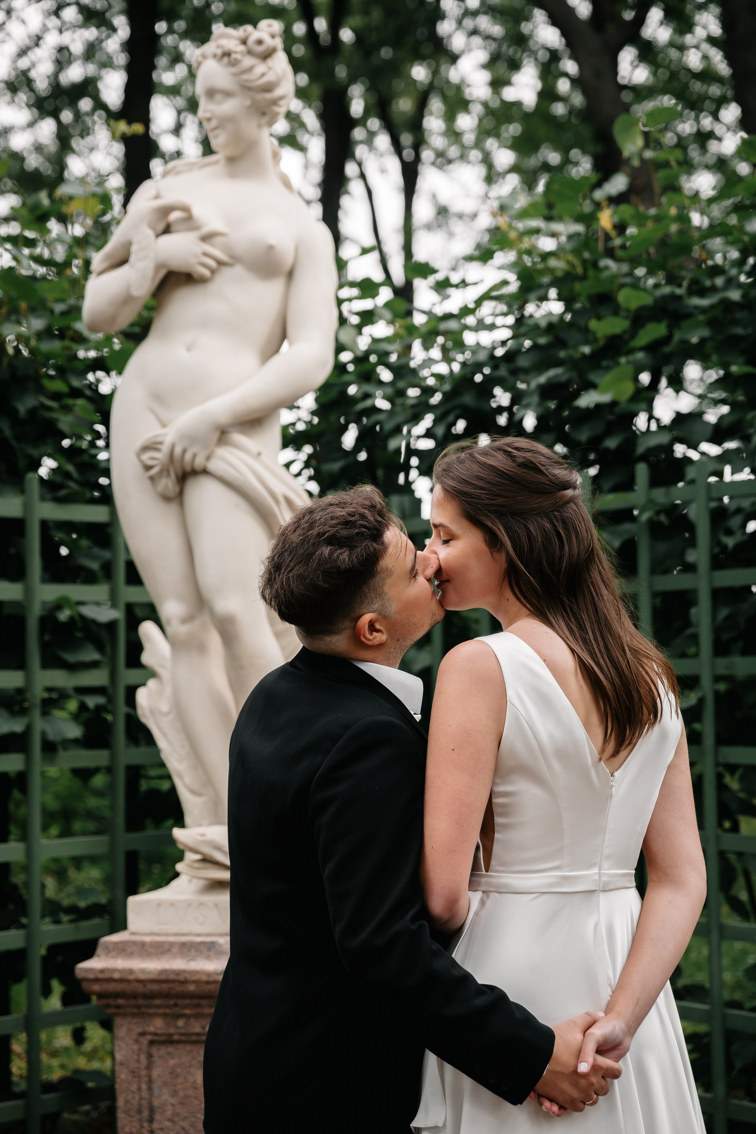 КРОНШТАДТСКИЙ ЗАГС | Август, Летний сад, Исаакий. Свадебный фотограф в Санкт-Петербурге Полина Корзухина