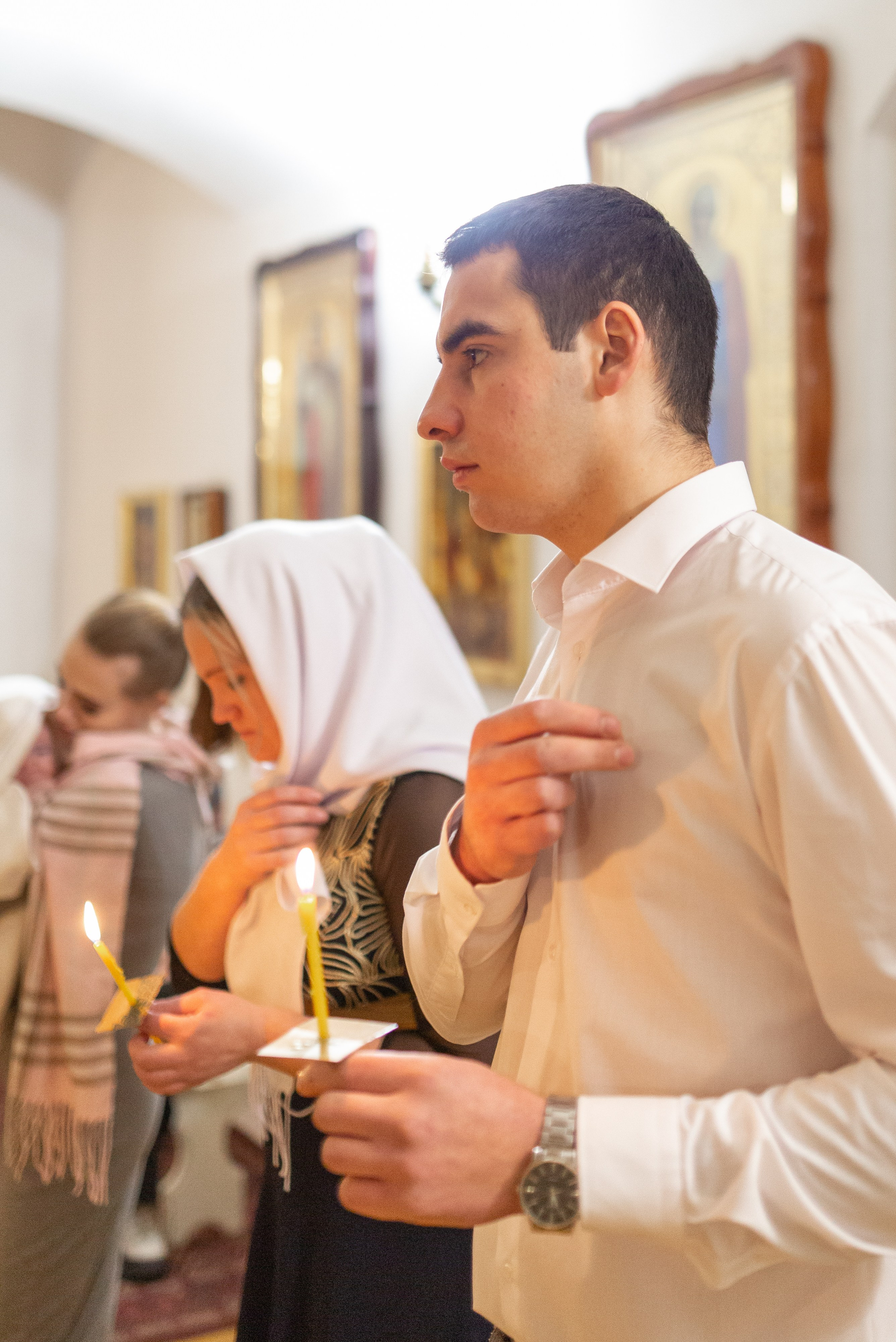 Таинство крещения. Фотограф Комаров Сергей