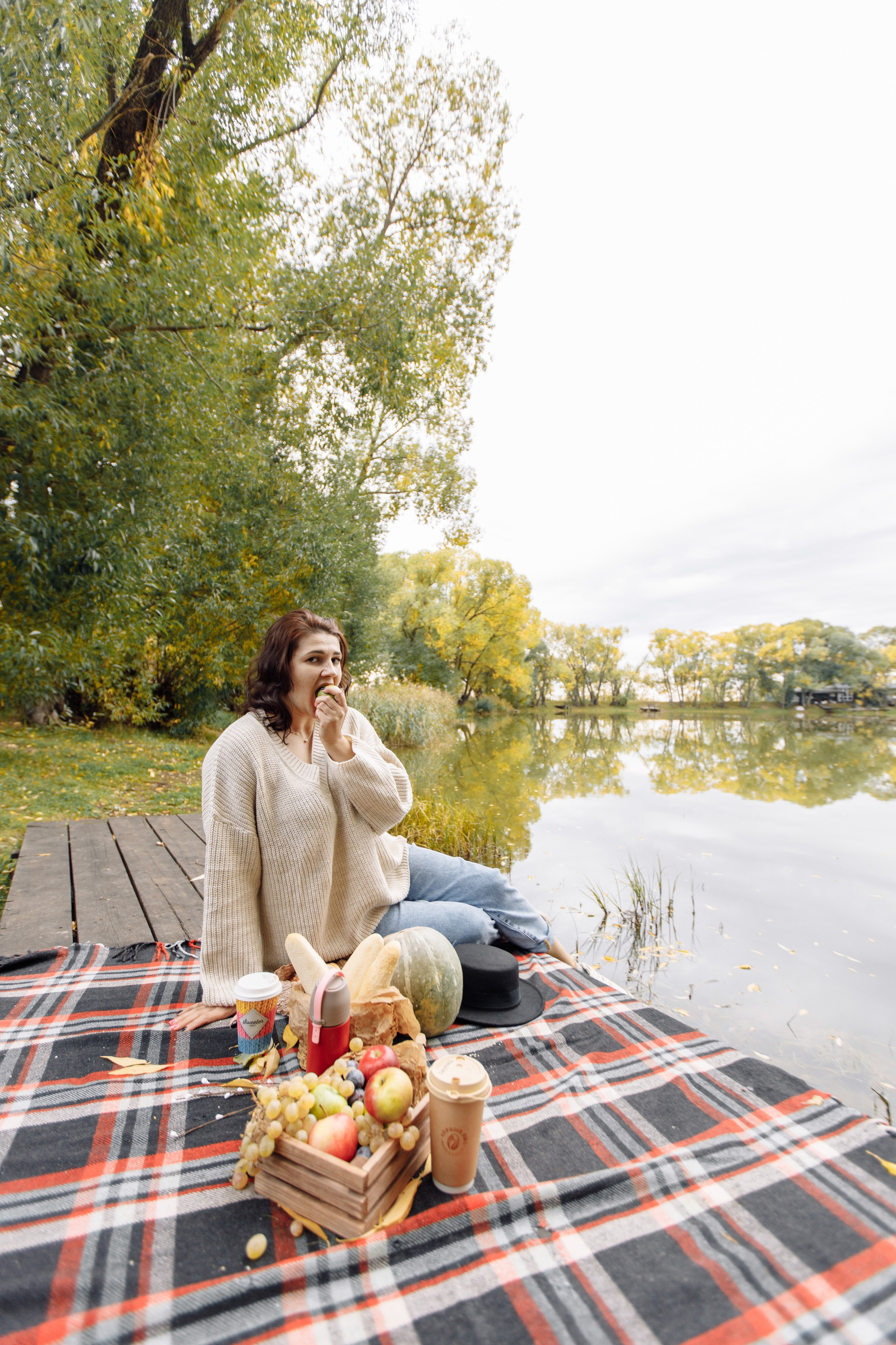 Осеняя на озере. Фотограф в Барнауле Ирина Чикалова