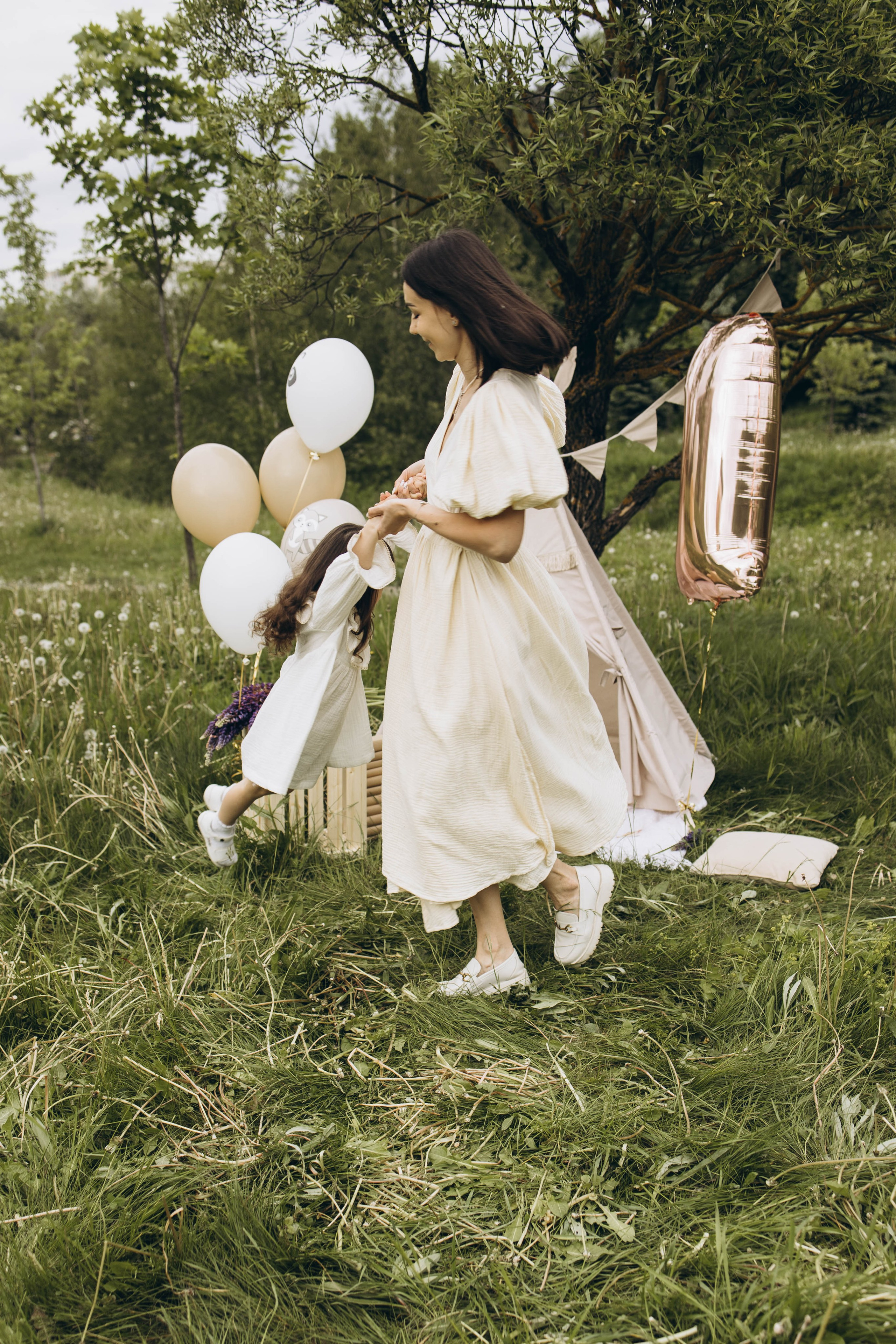 Маша, Женя, Ариана и Мирон. Семейный фотограф в Москве Виктория Ястребинская