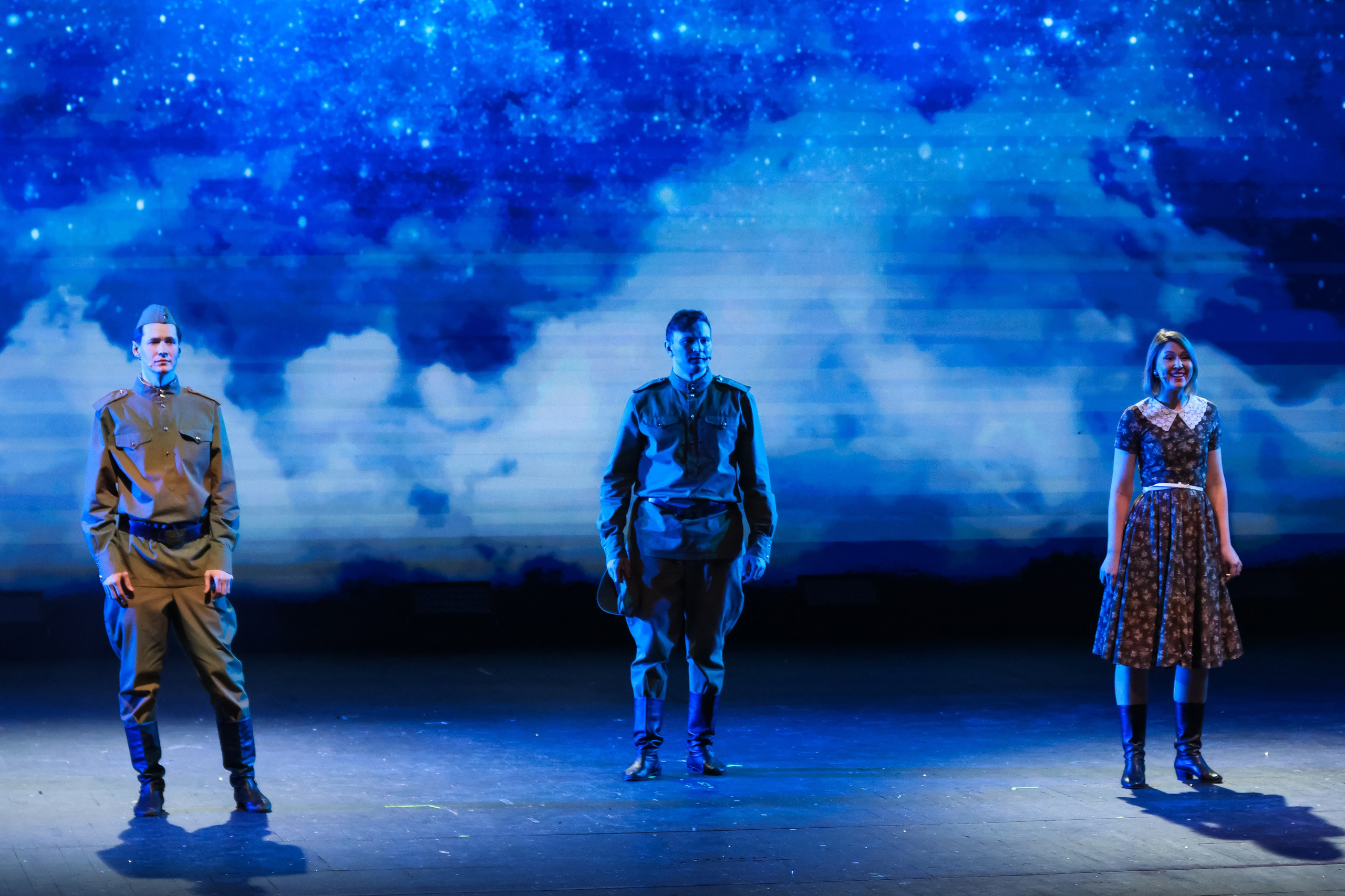 Василий Теркин, театр «Русская песня». Фотограф Ольга Махалова — Санкт-Петербург, Москва, Нижний Новгород