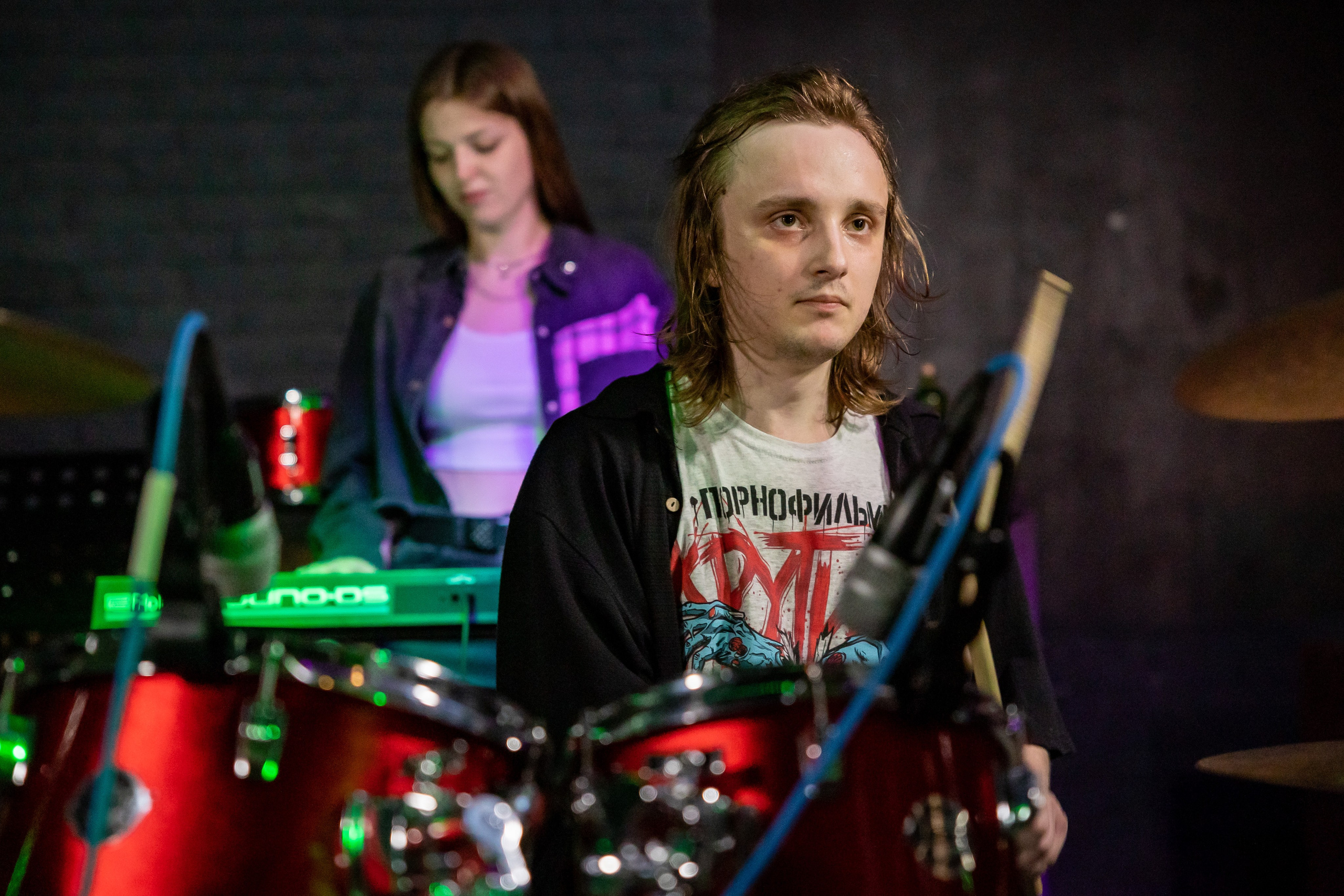 Концерт «Не Школа Барабанов» в Клубе «SOVA». Фотограф Владимир Охрименко