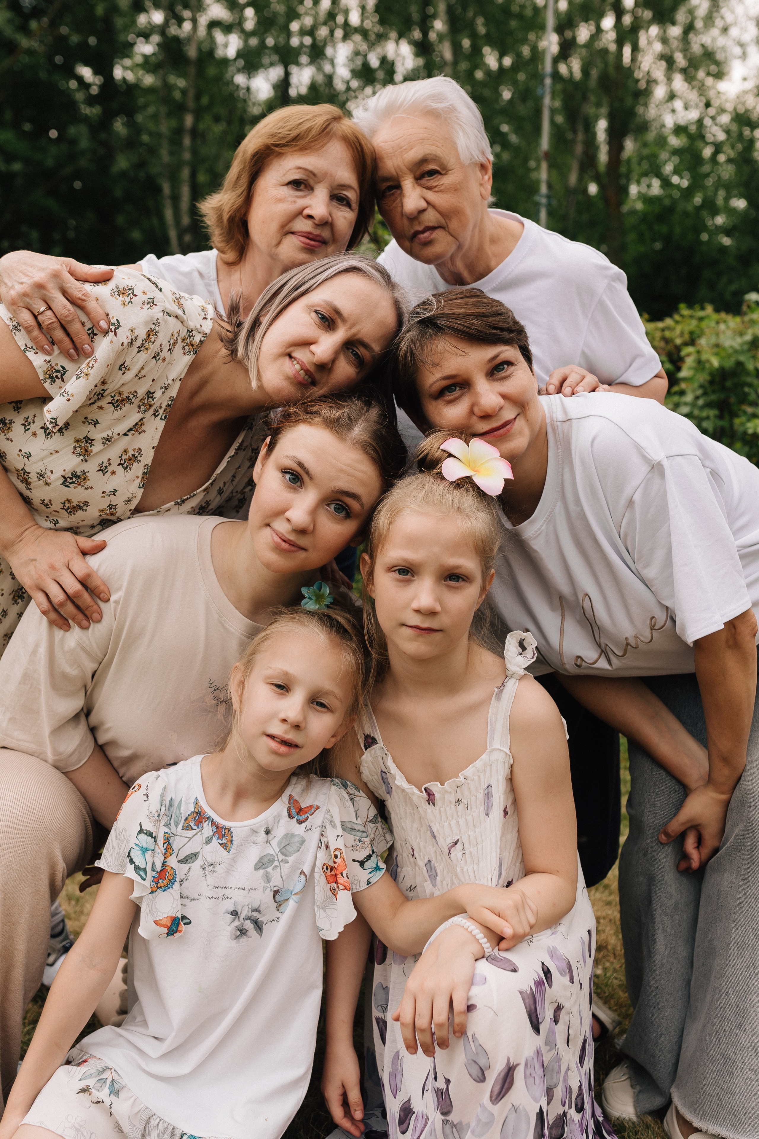 Большая семейная съемка на природе. Фотограф Раменское Бронницы Жуковский