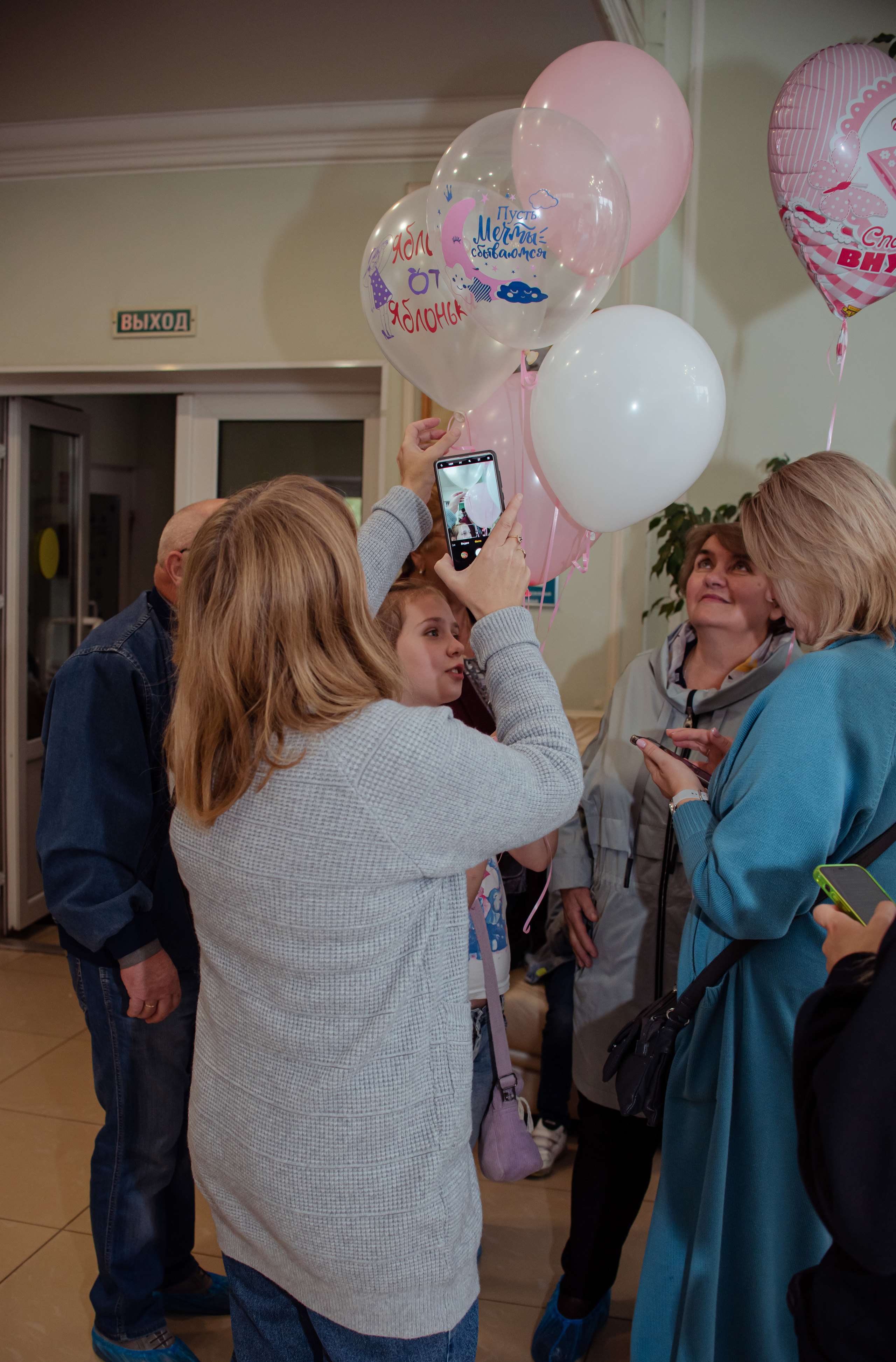 Выписка из роддома. Женский фотограф в Москве и МО