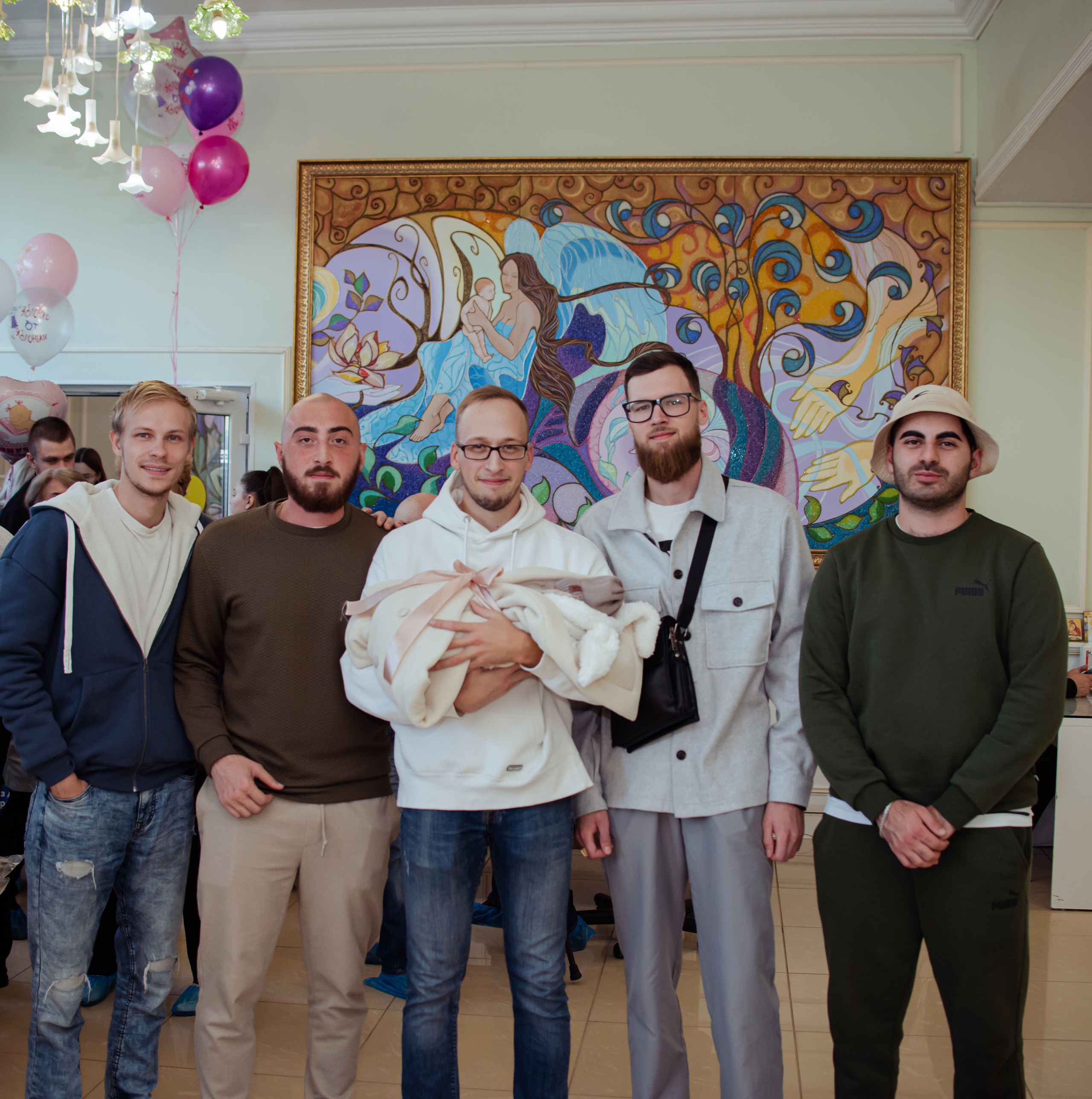 Выписка из роддома. Женский фотограф в Москве и МО