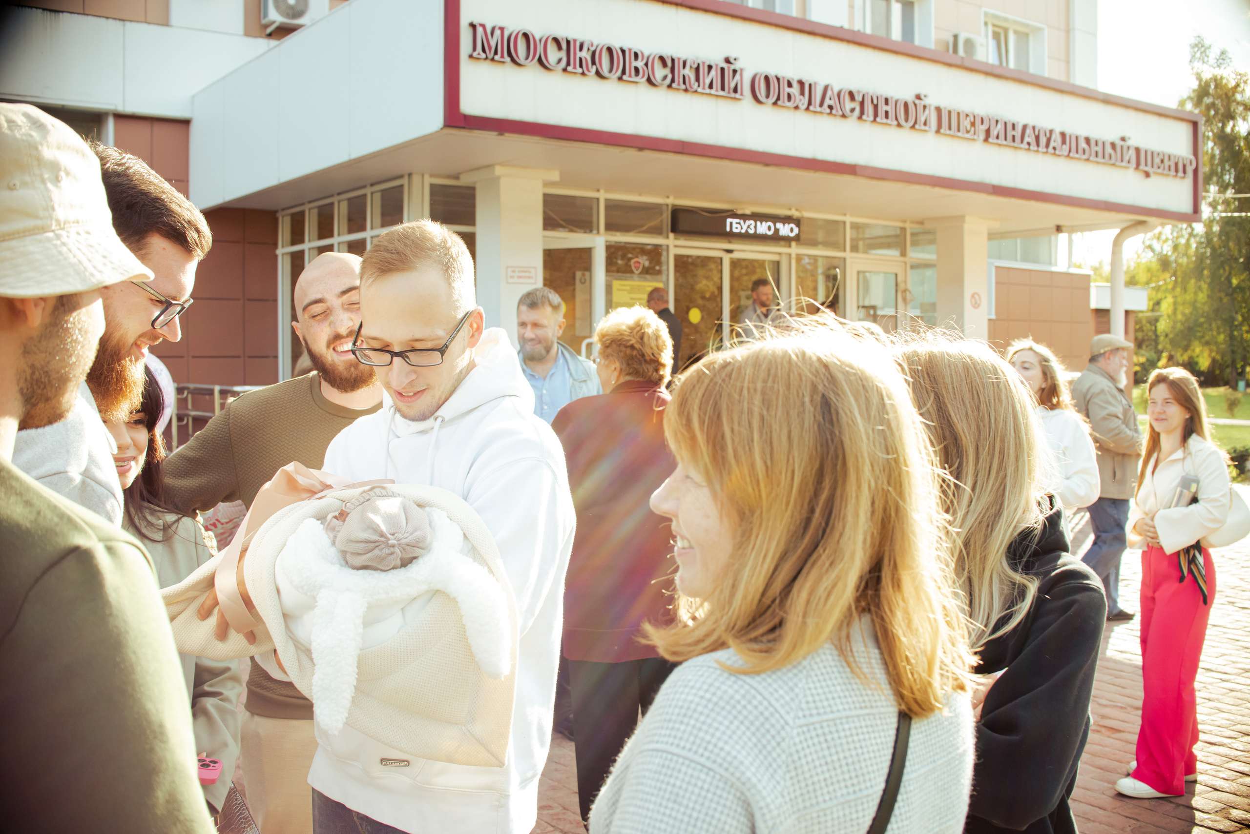 Выписка из роддома. Женский фотограф в Москве и МО