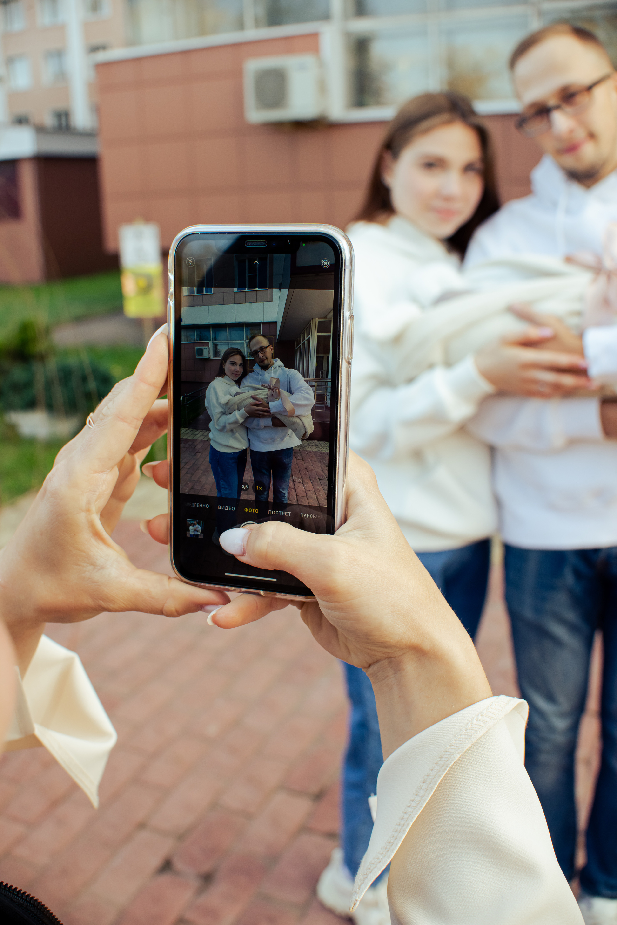 Выписка из роддома. Женский фотограф в Москве и МО