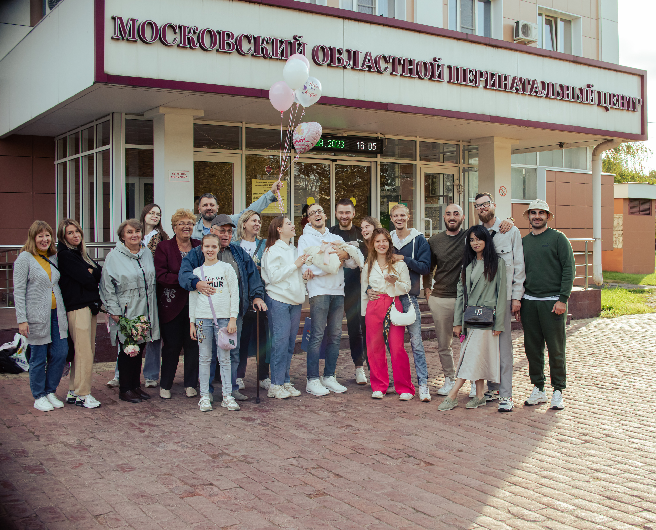 Выписка из роддома. Женский фотограф в Москве и МО