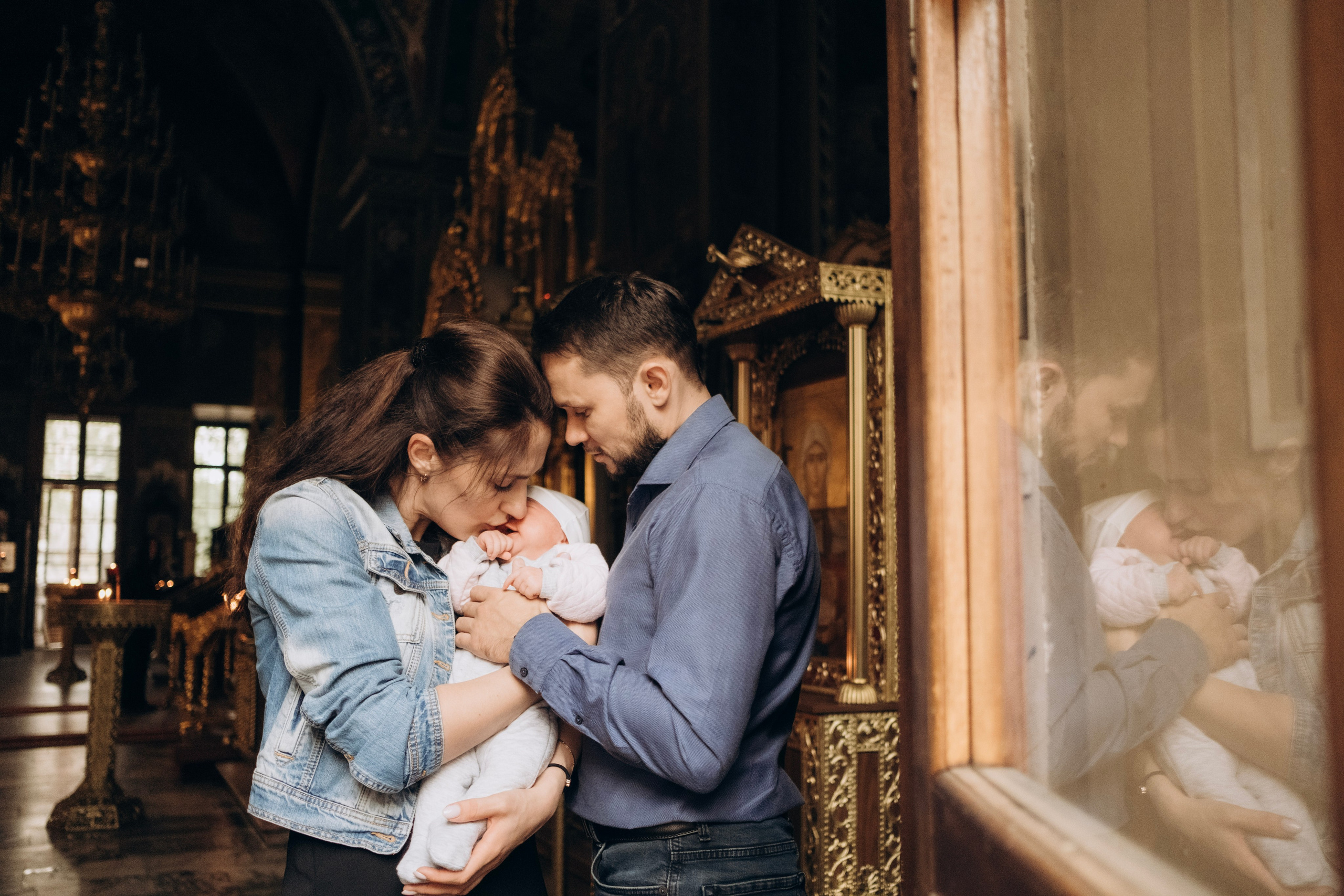 Крещение в Храме Воскресения Словущего. Главная