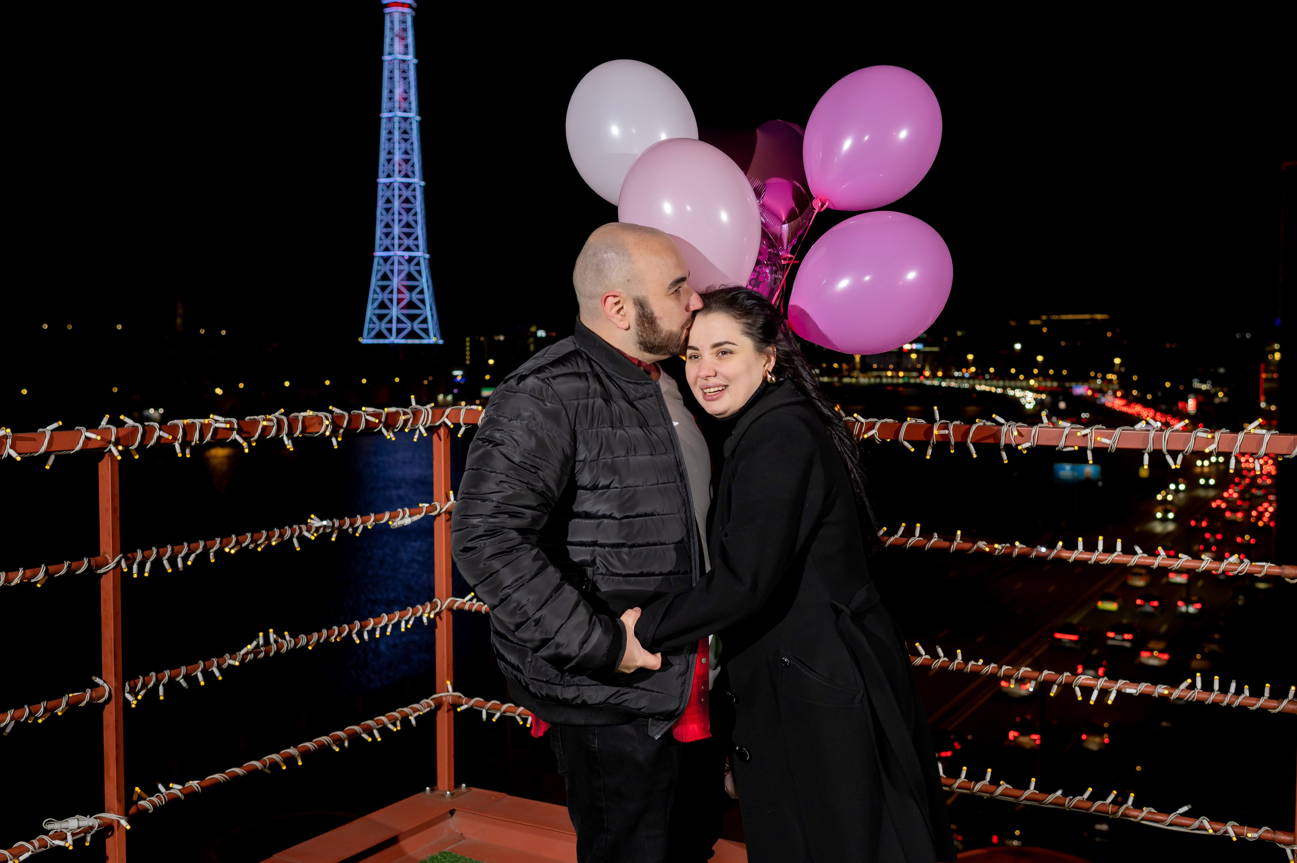 Гендер-пати на крыше Питера. Портретный, семейный и свадебный фотограф в Санкт-Петербурге и в Пушкине Ширяев Денис