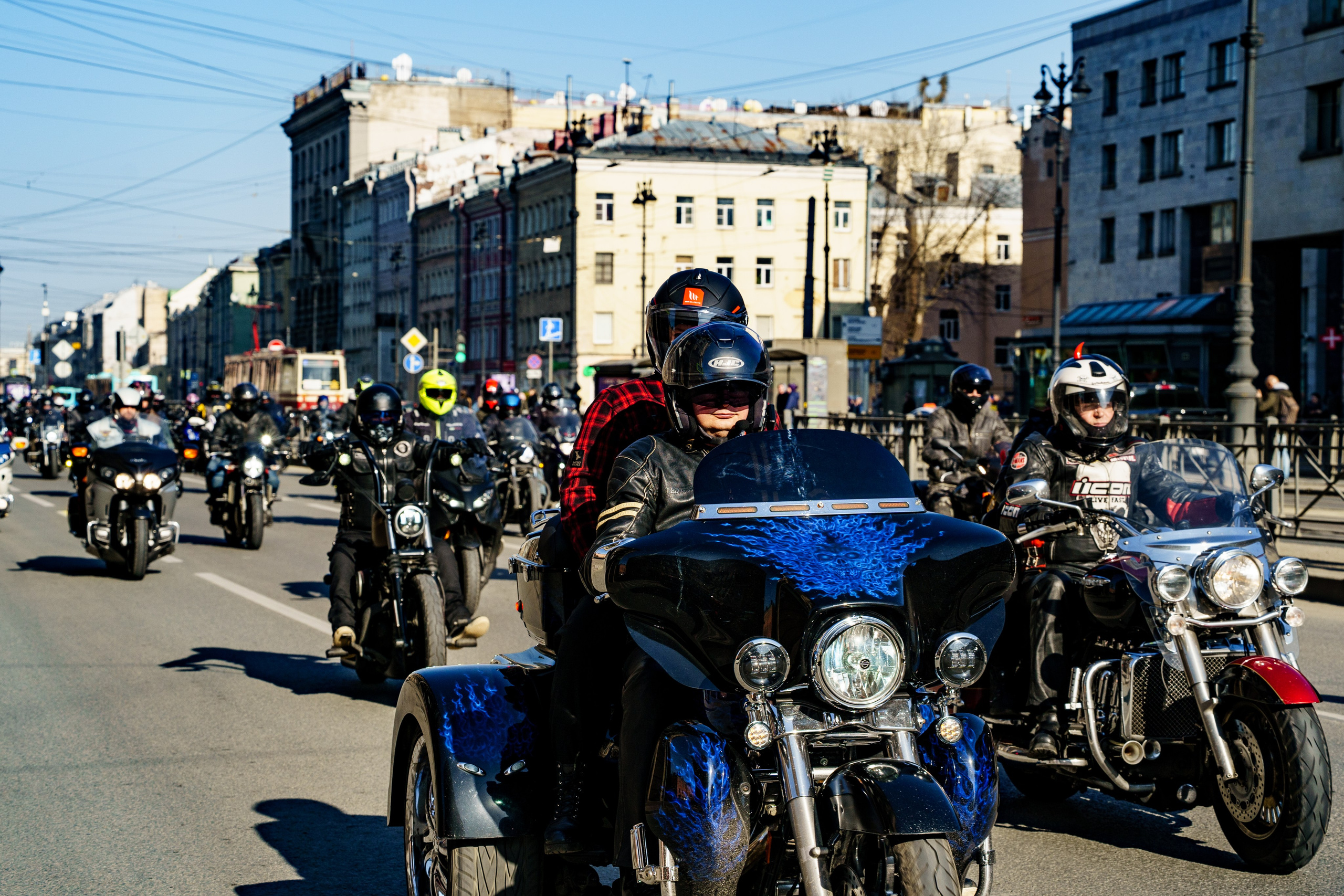 Прохват мотоклуба Norman Riders ч.1. Концертный и репортажный фотограф в Санкт-Петербурге Слава Пахомов