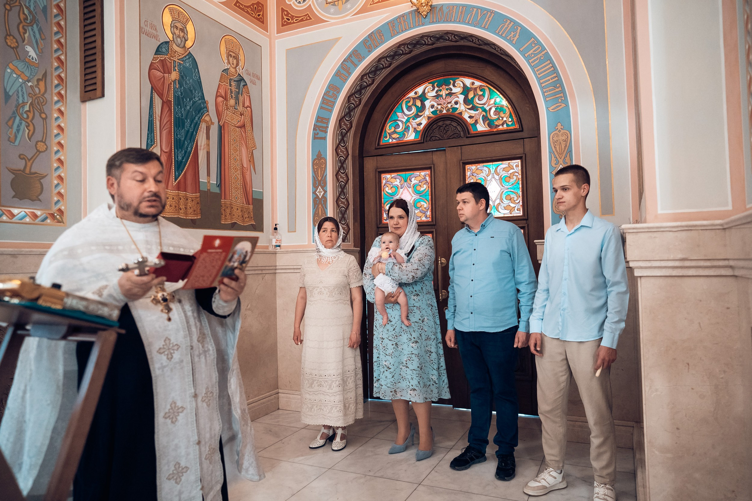 Крещение в Александро-Невском соборе Симферополь. Церковный фотограф Севастополь