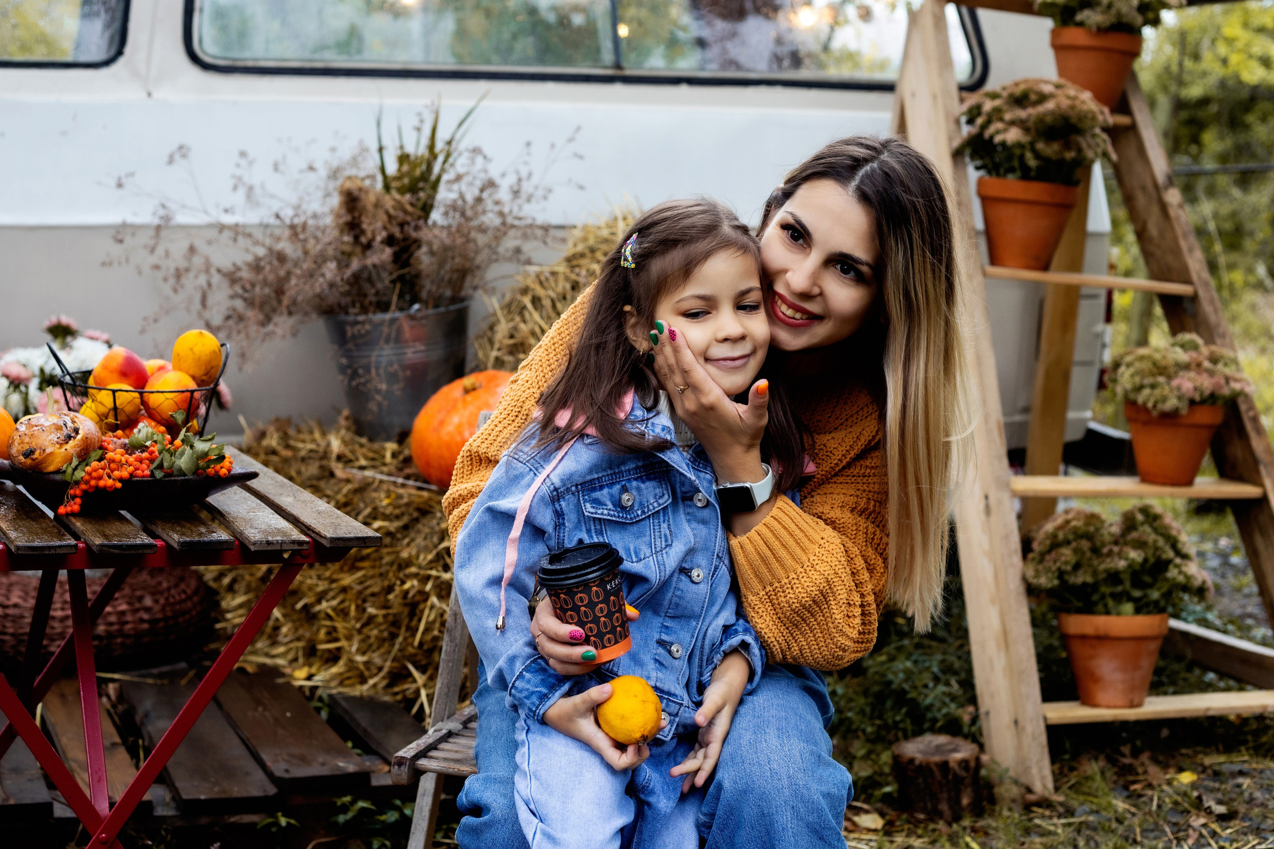 Инна и семья. Фотограф Надежда Лукьянова