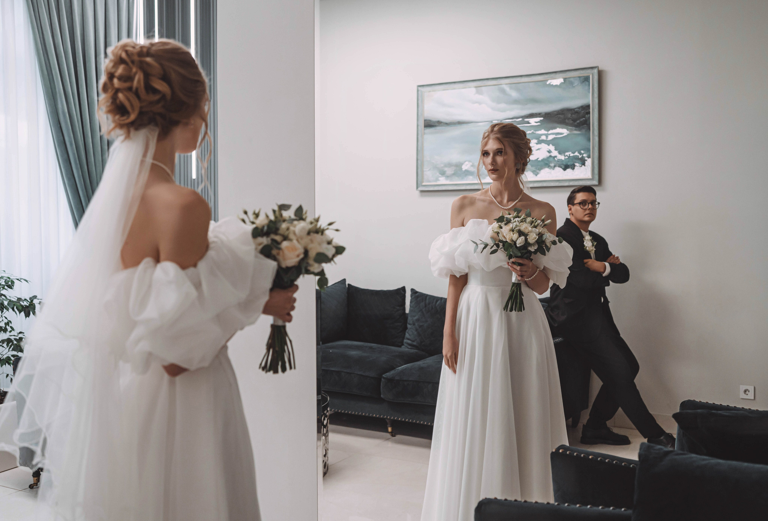 Ксения и Артем. Профессиональный фотограф в Москве Марина Григорьева