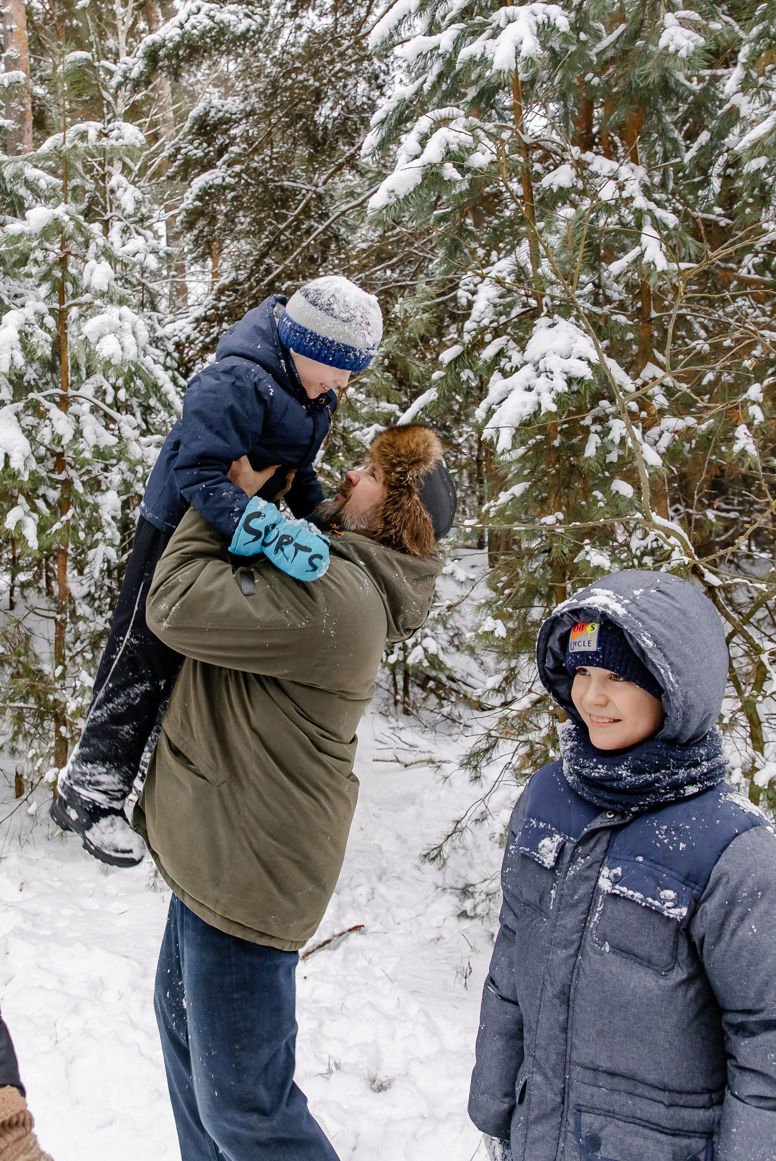 Прогулка в лесу. Свадебный и семейный фотограф в Рязани Саша Крутых