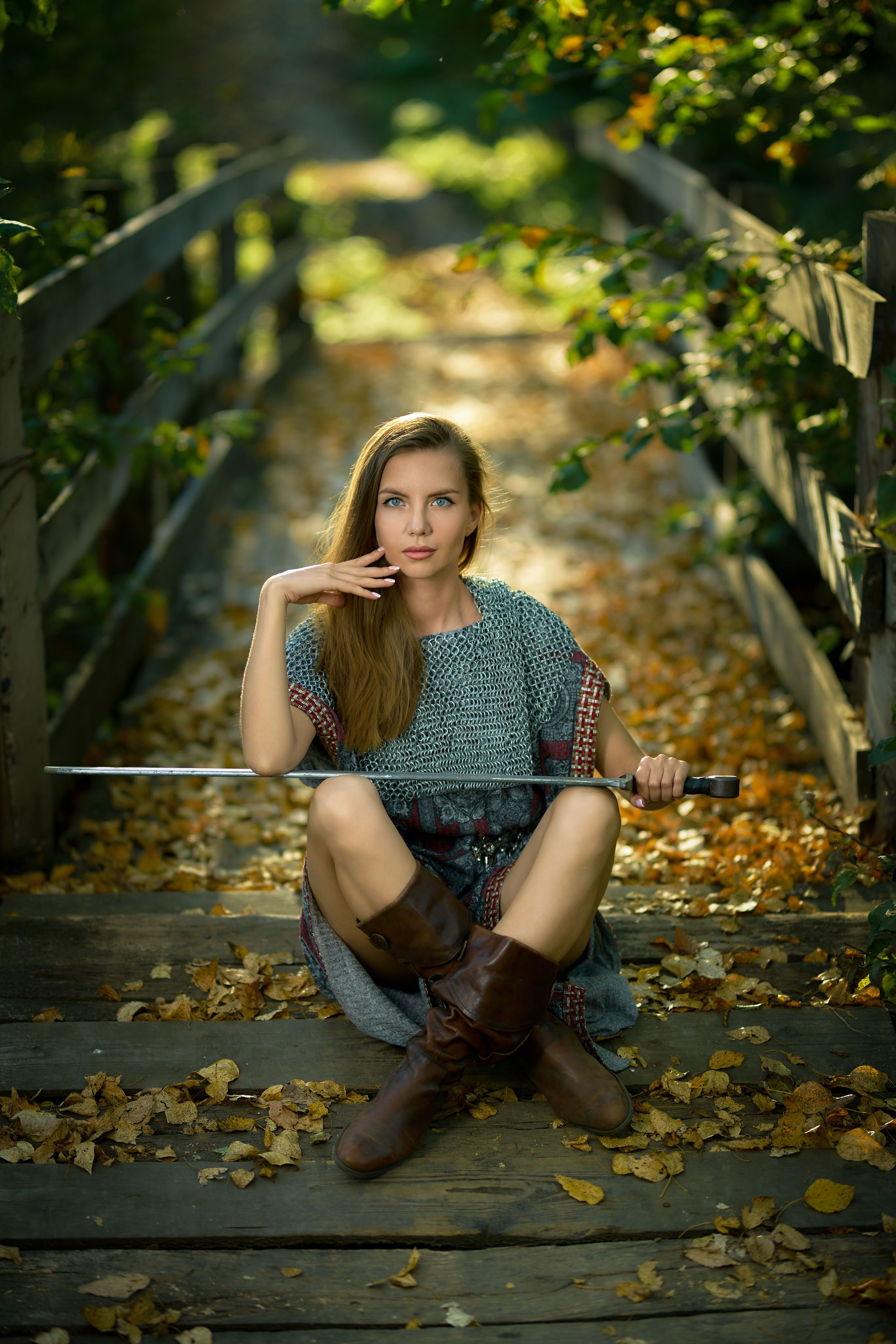 тематическая фотосессия чебоксары стимпанк мокринский мост кольчуга