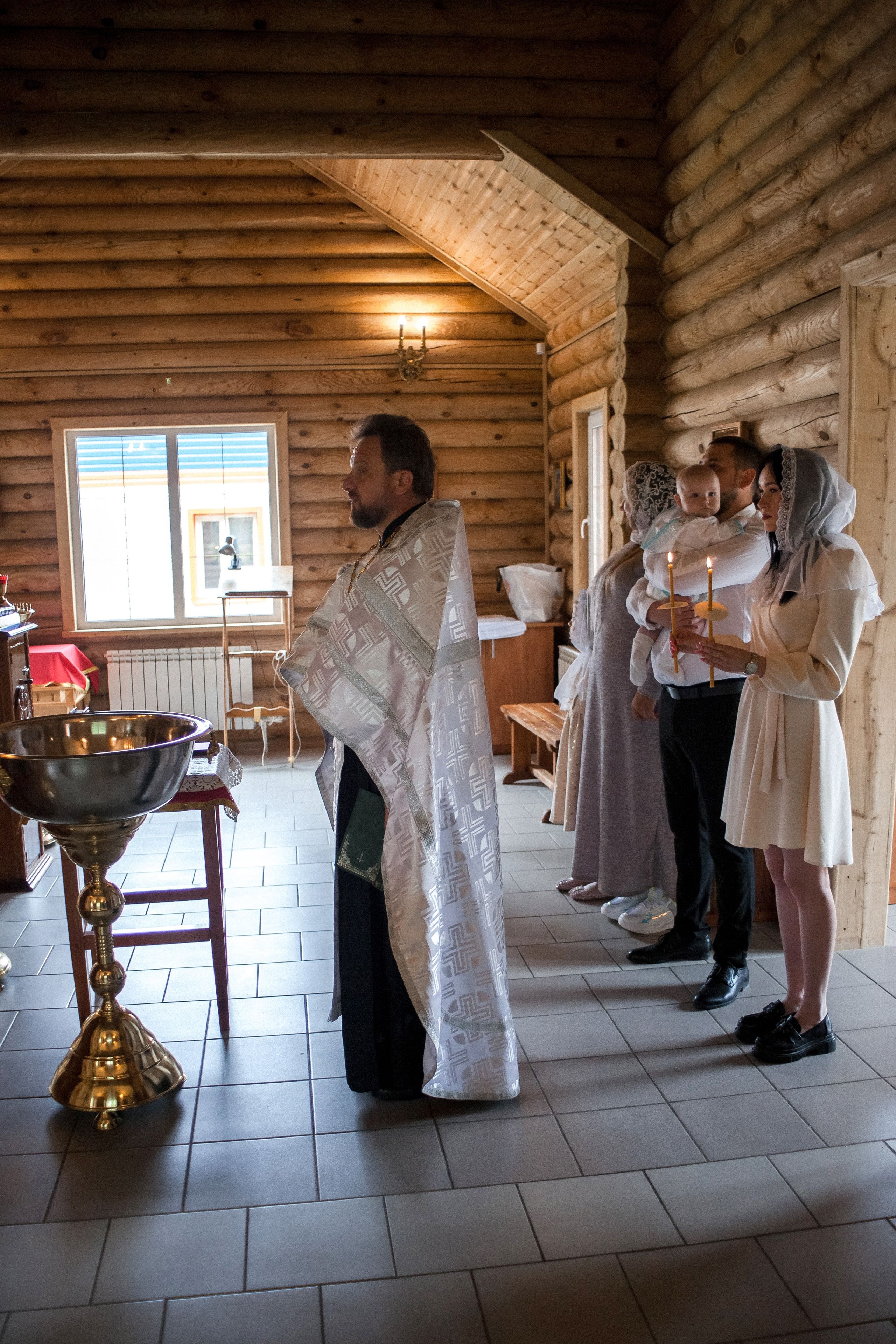 Таинство Крещения Матвея. Портретный, семейный, свадебный фотограф в Брянске Маргарита Василькова