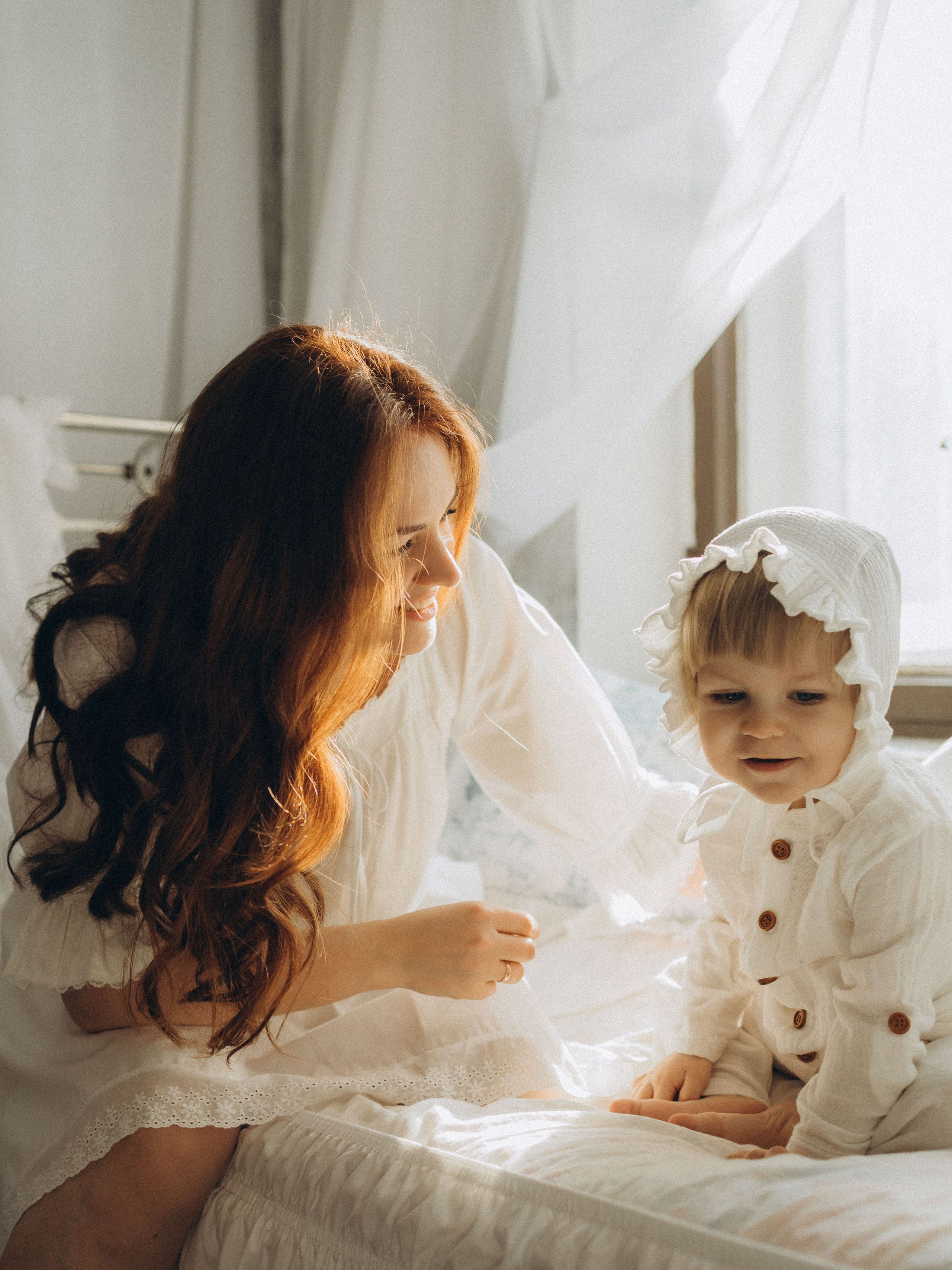 Мама и сын. Фотограф Дарья Соколовская