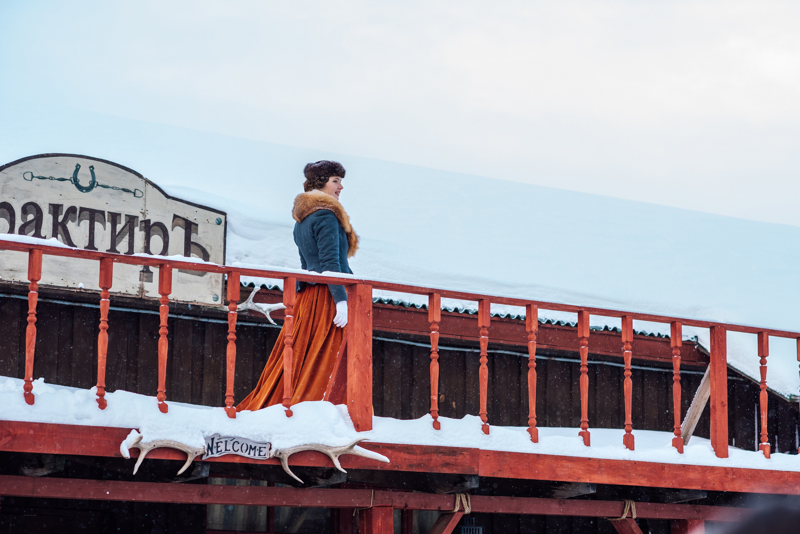 Зимняя парфорсная охота. Фотограф Диана Вальтер