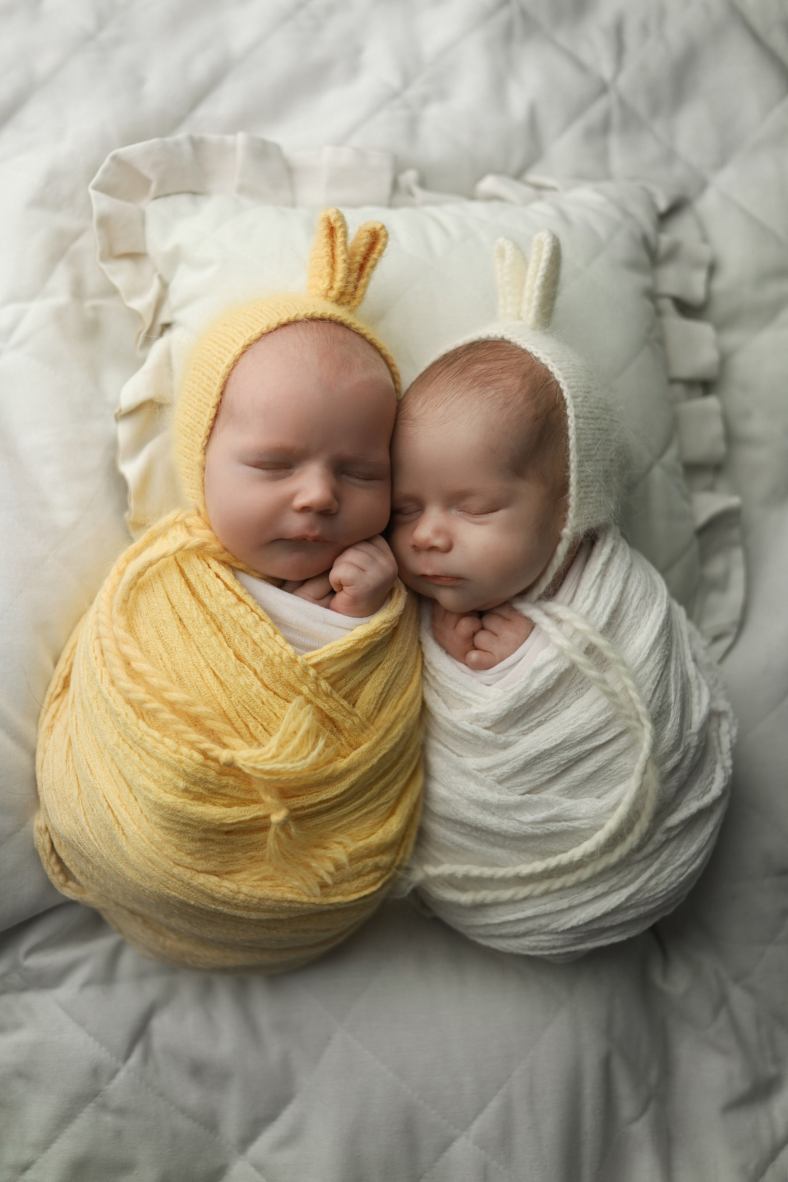 Двойни. Фотограф новорожденных Саратов