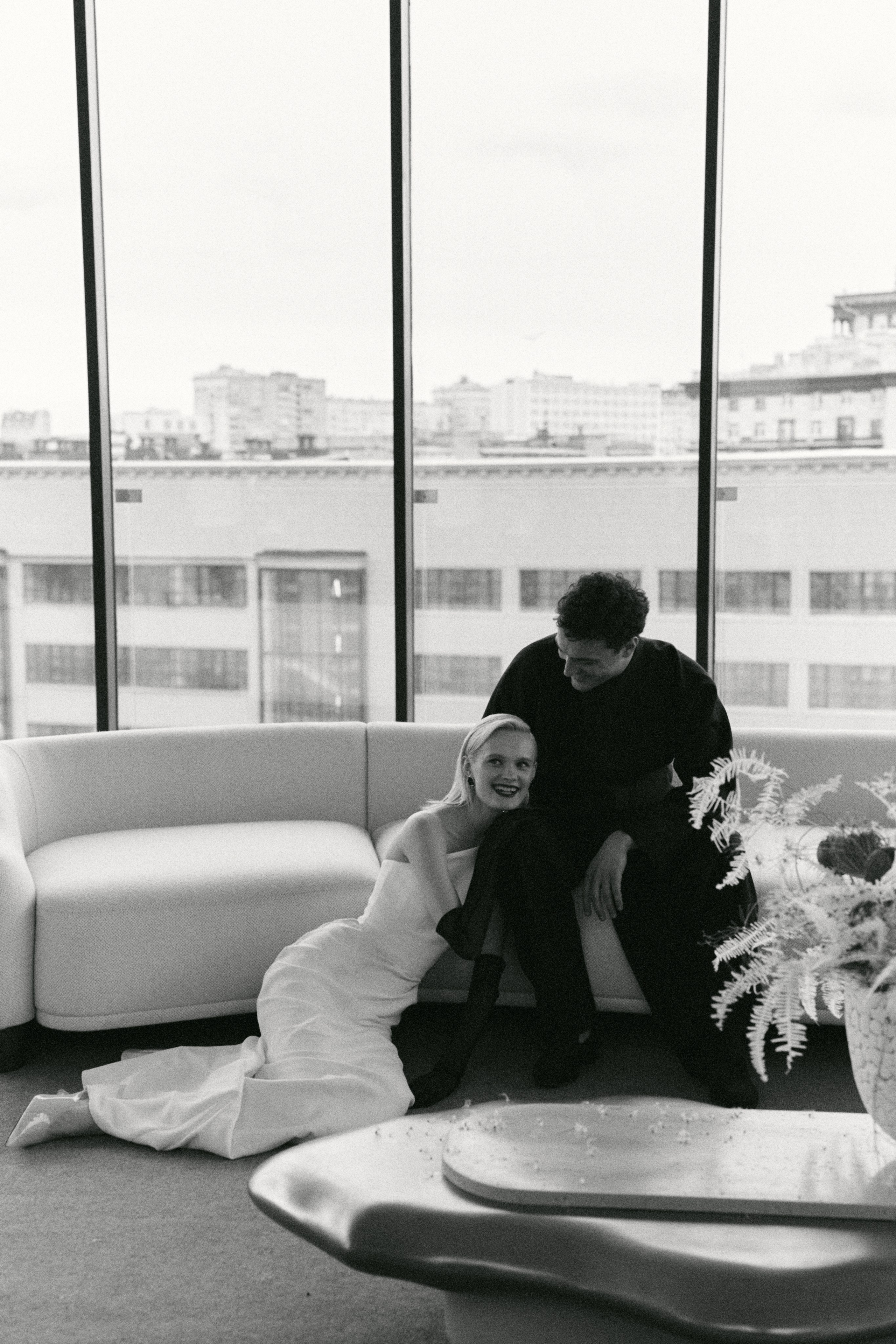 свадебная студийная фотосессия