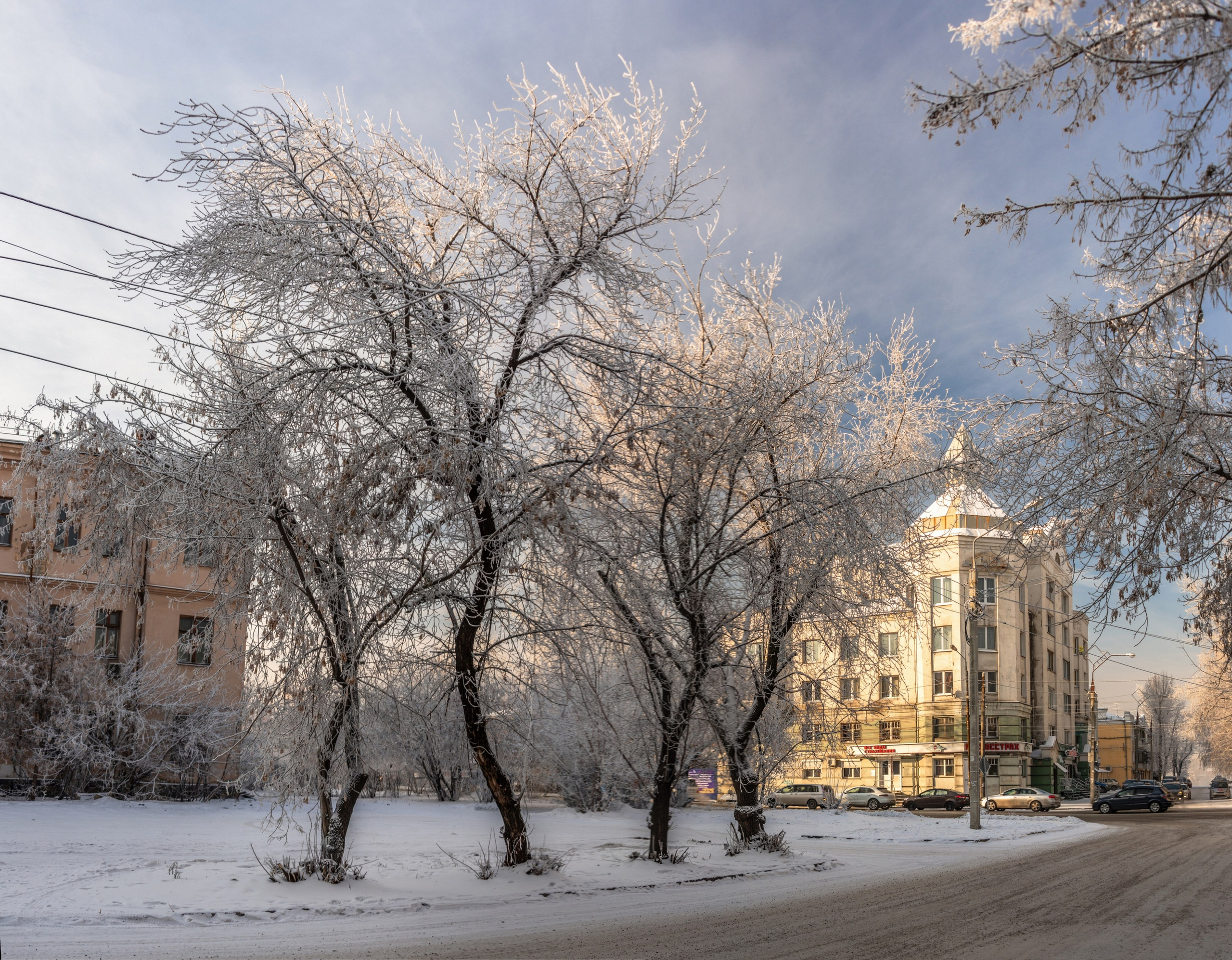 Зимний Иркутск. Фотограф Лара Кучина