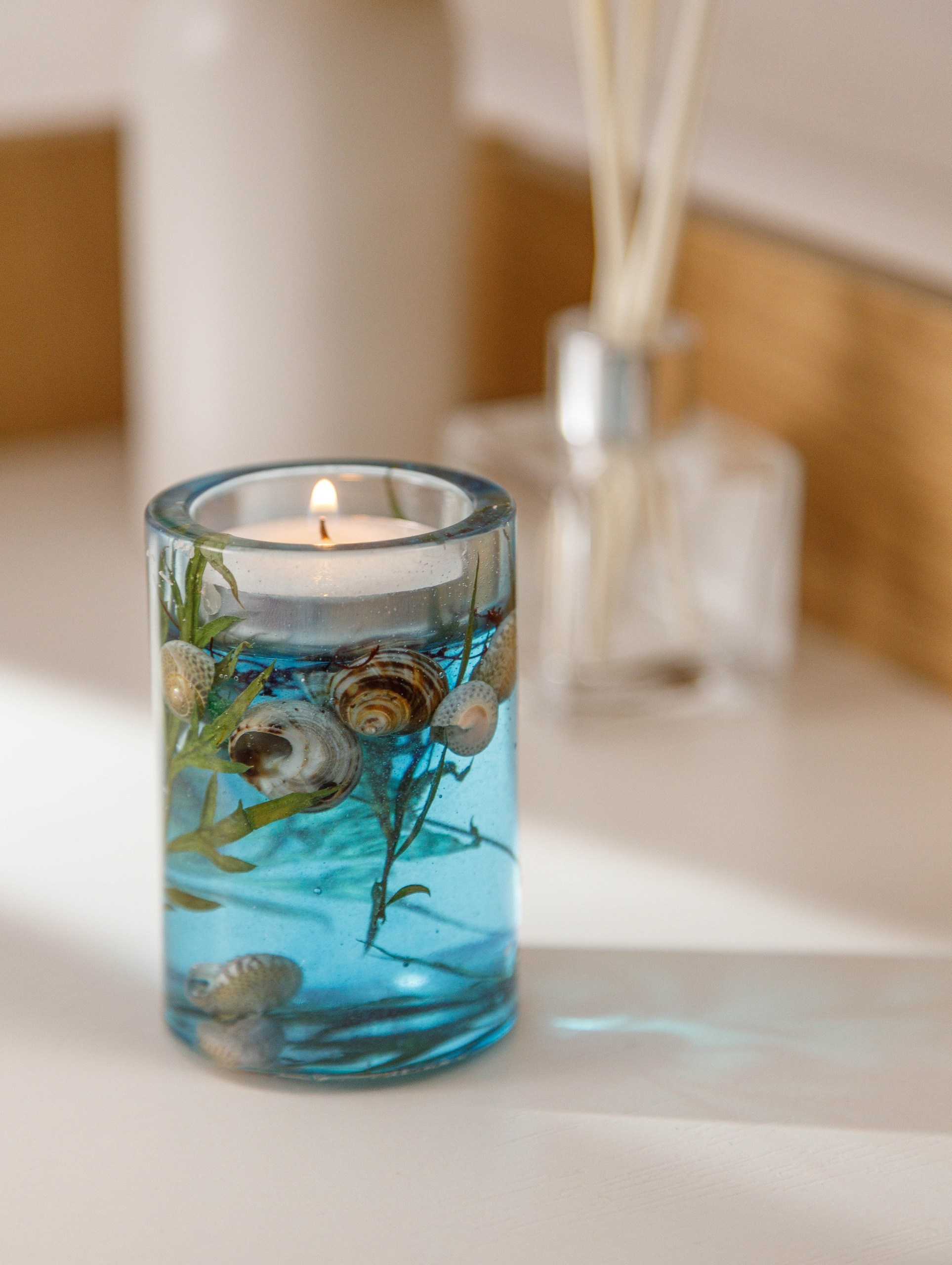 Подсвечники из эпоксидной смолы. Студия коммерческой съемки ХВОЯ